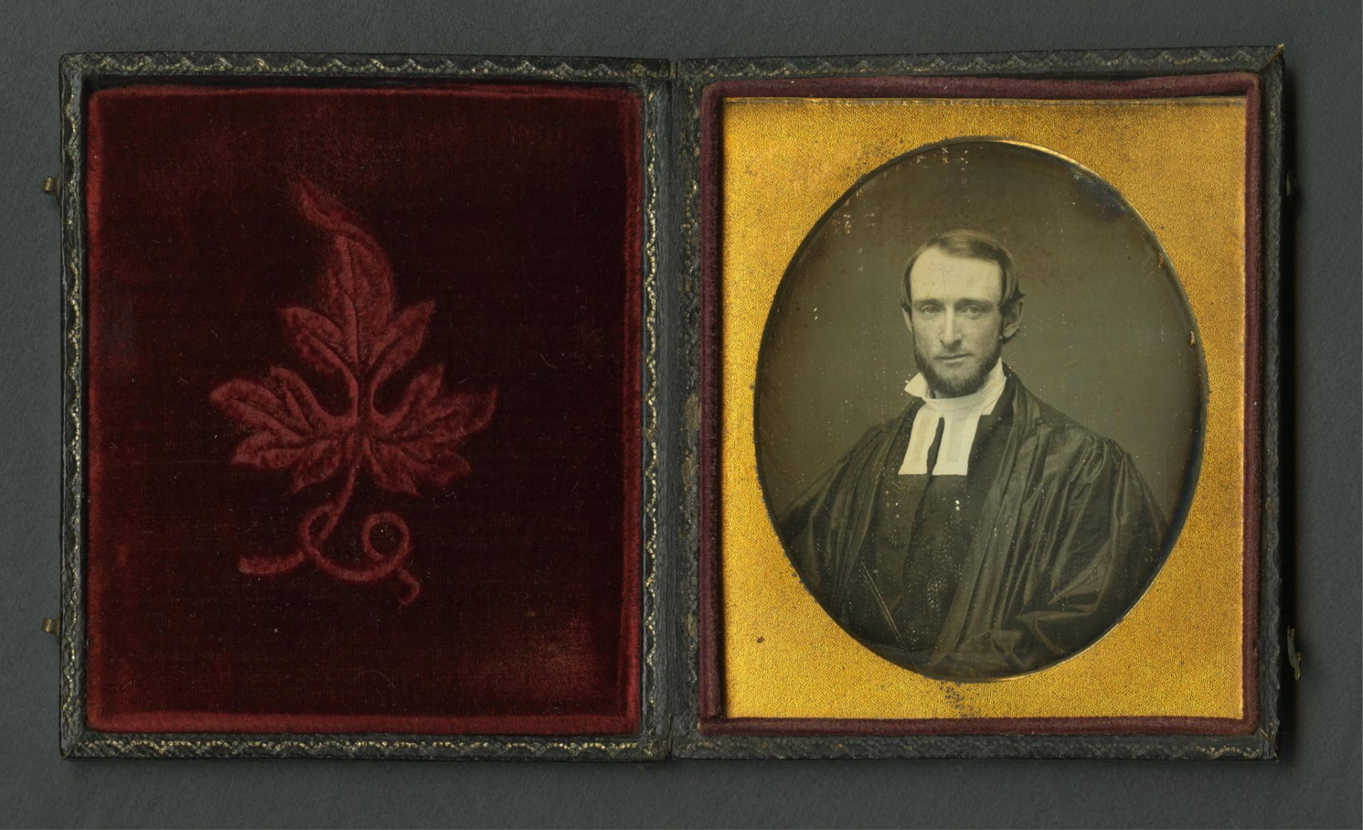 Daguerreotype Portrait Photograph of a Clergyman - Image 2 of 3