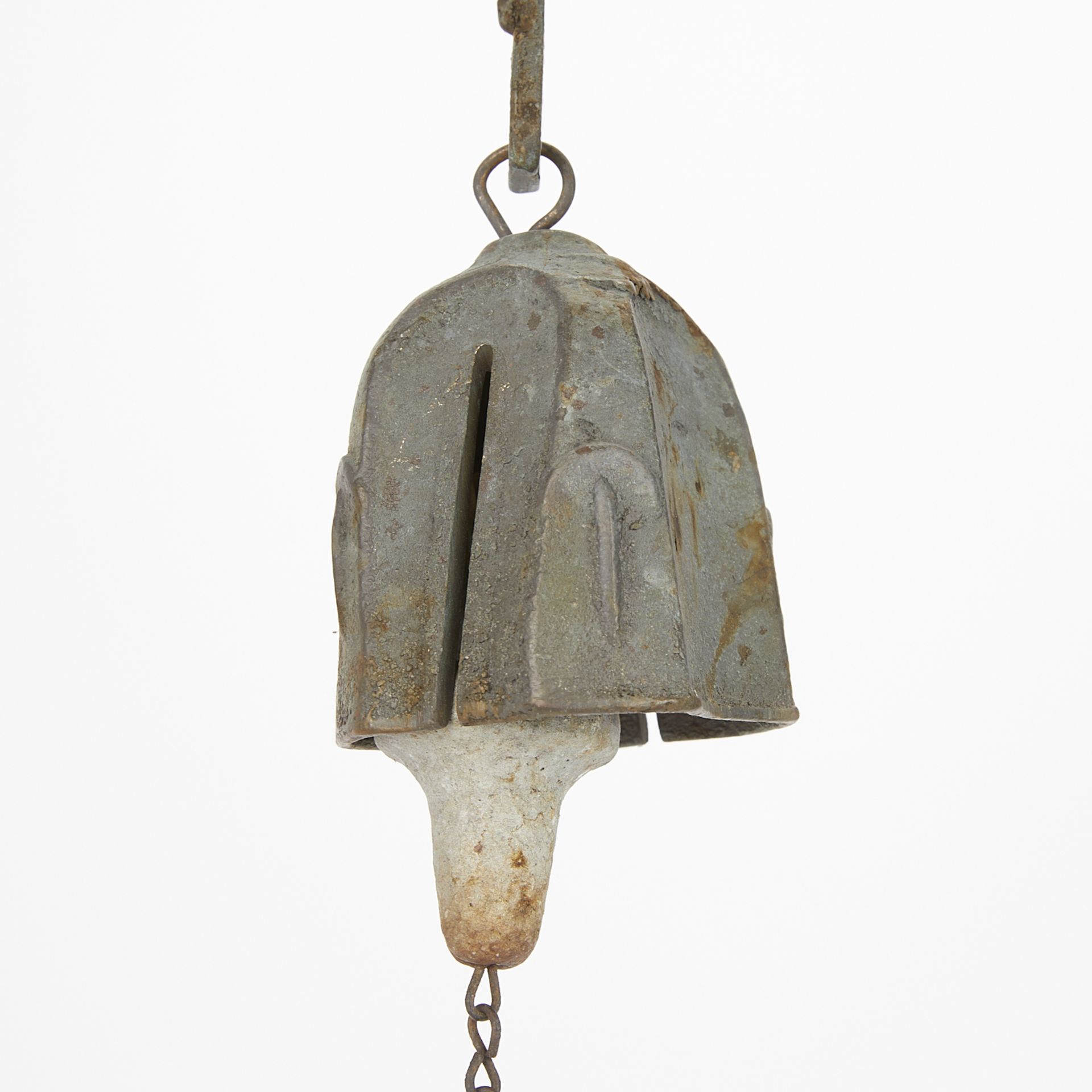Paolo Soleri Tripod Cluster Bronze Wind Bell - Image 7 of 12