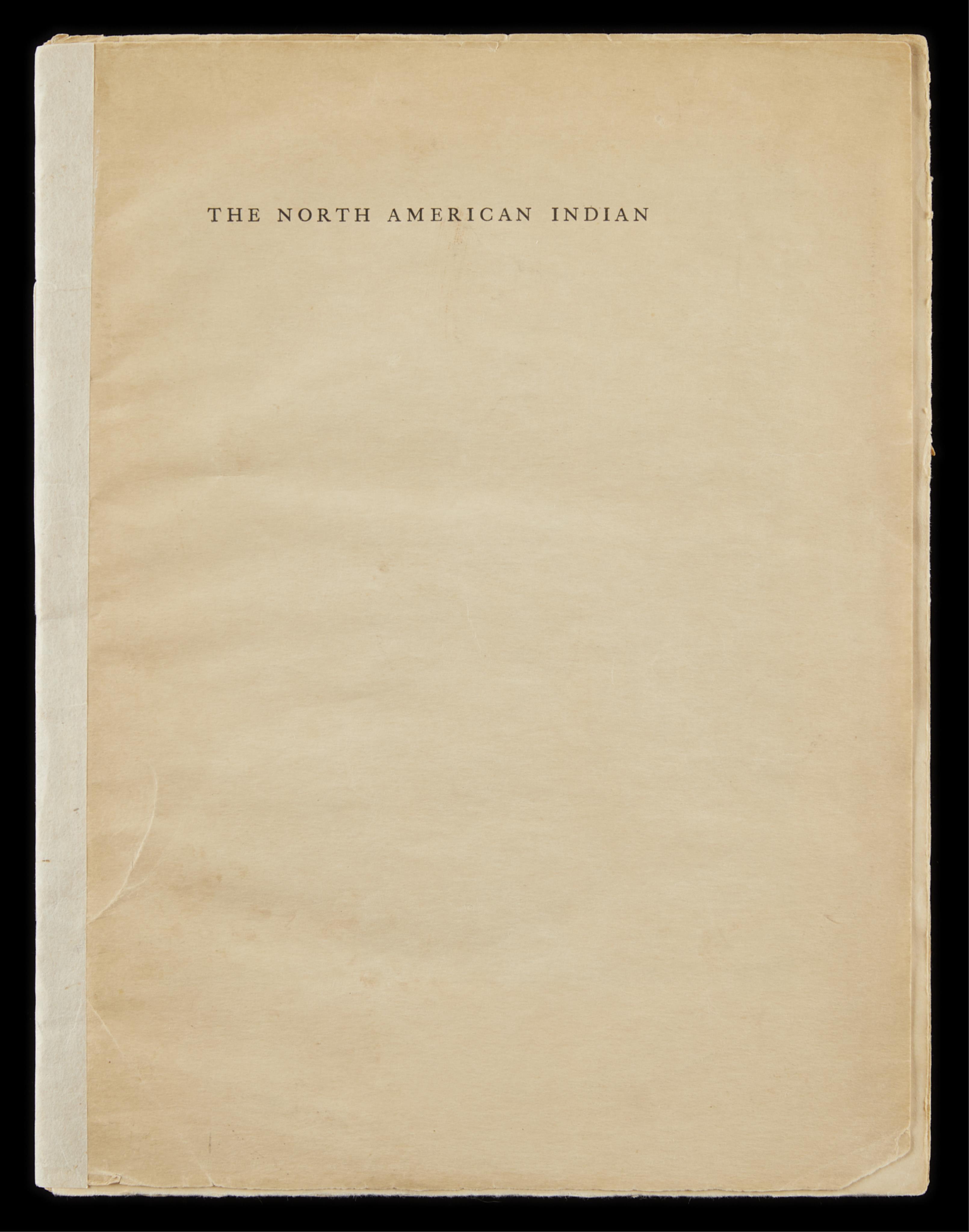 "The N. American Indian" Sample Signed Roosevelt - Bild 3 aus 11