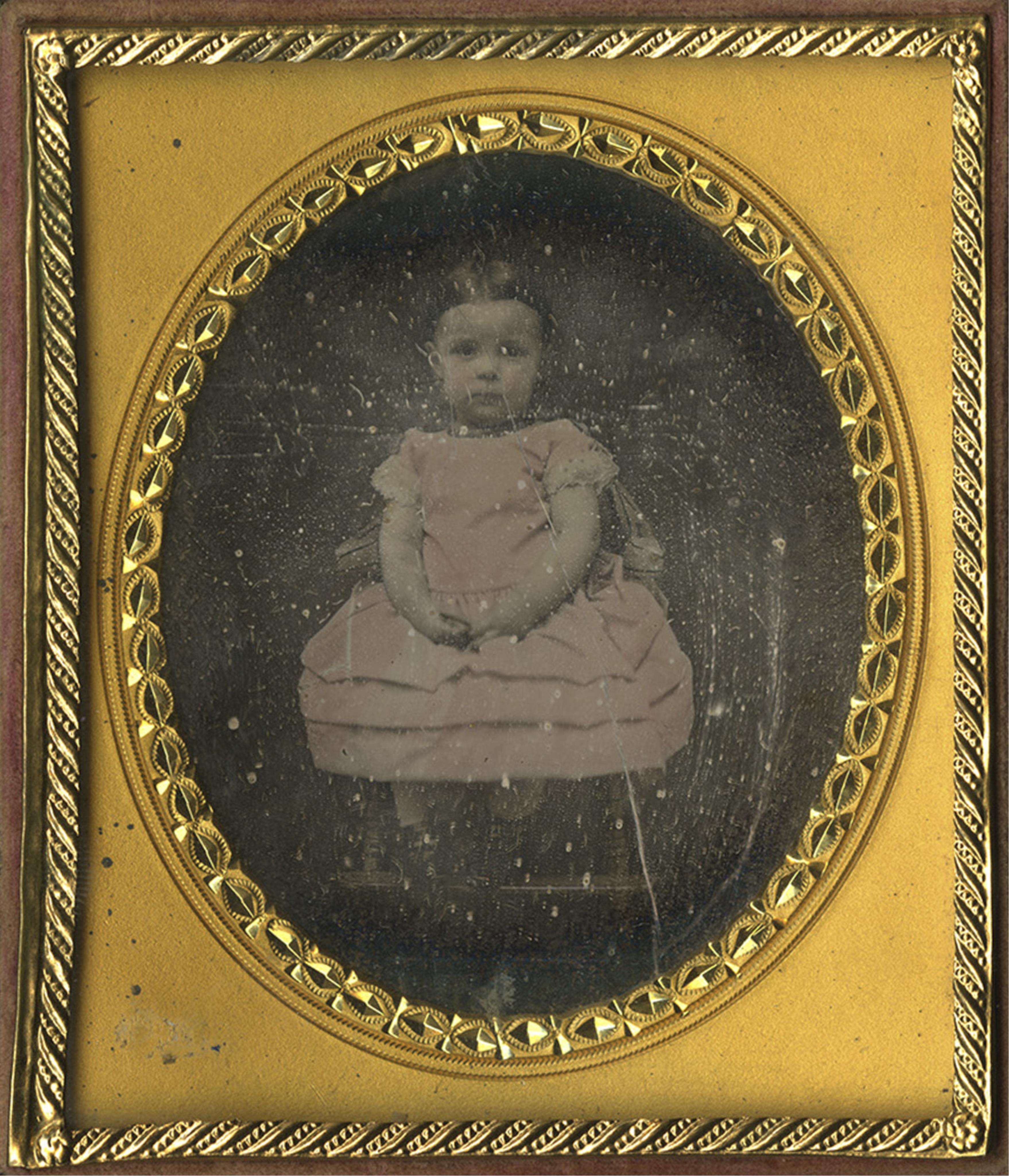 2 Daguerreotype Portrait Photographs of Children - Image 4 of 4