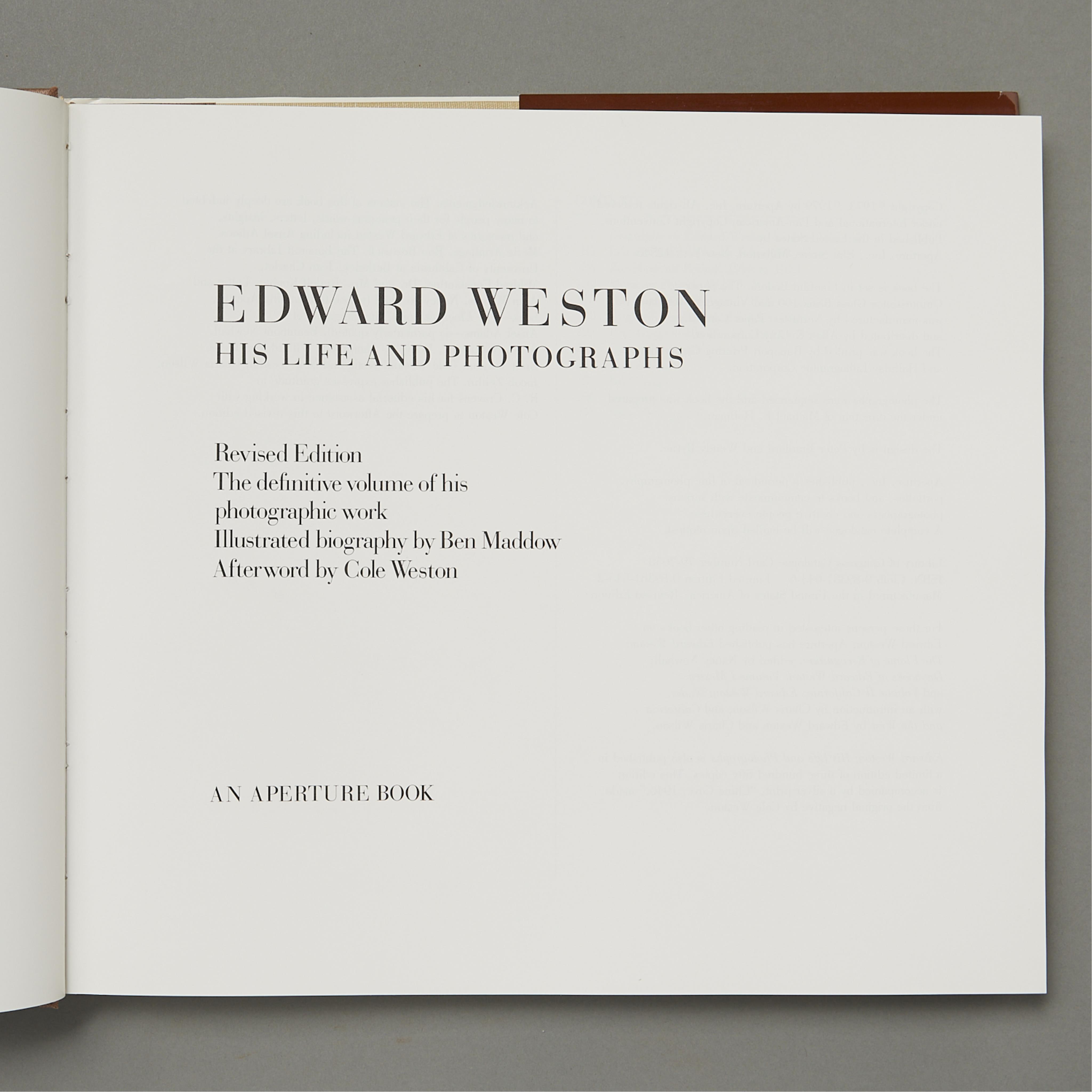 2 Photography Books of Edward and Brett Weston - Image 5 of 17