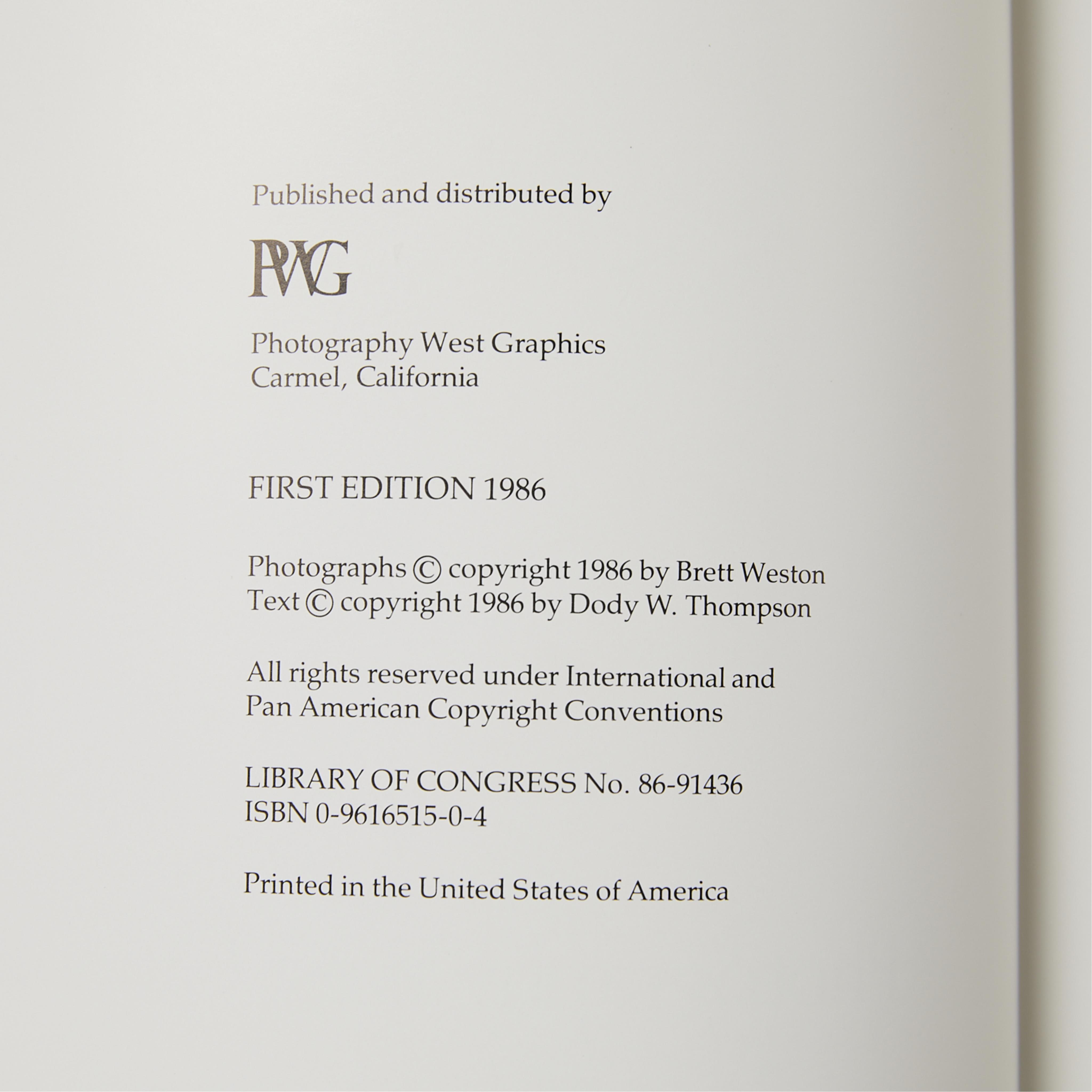 2 Photography Books of Edward and Brett Weston - Image 15 of 17