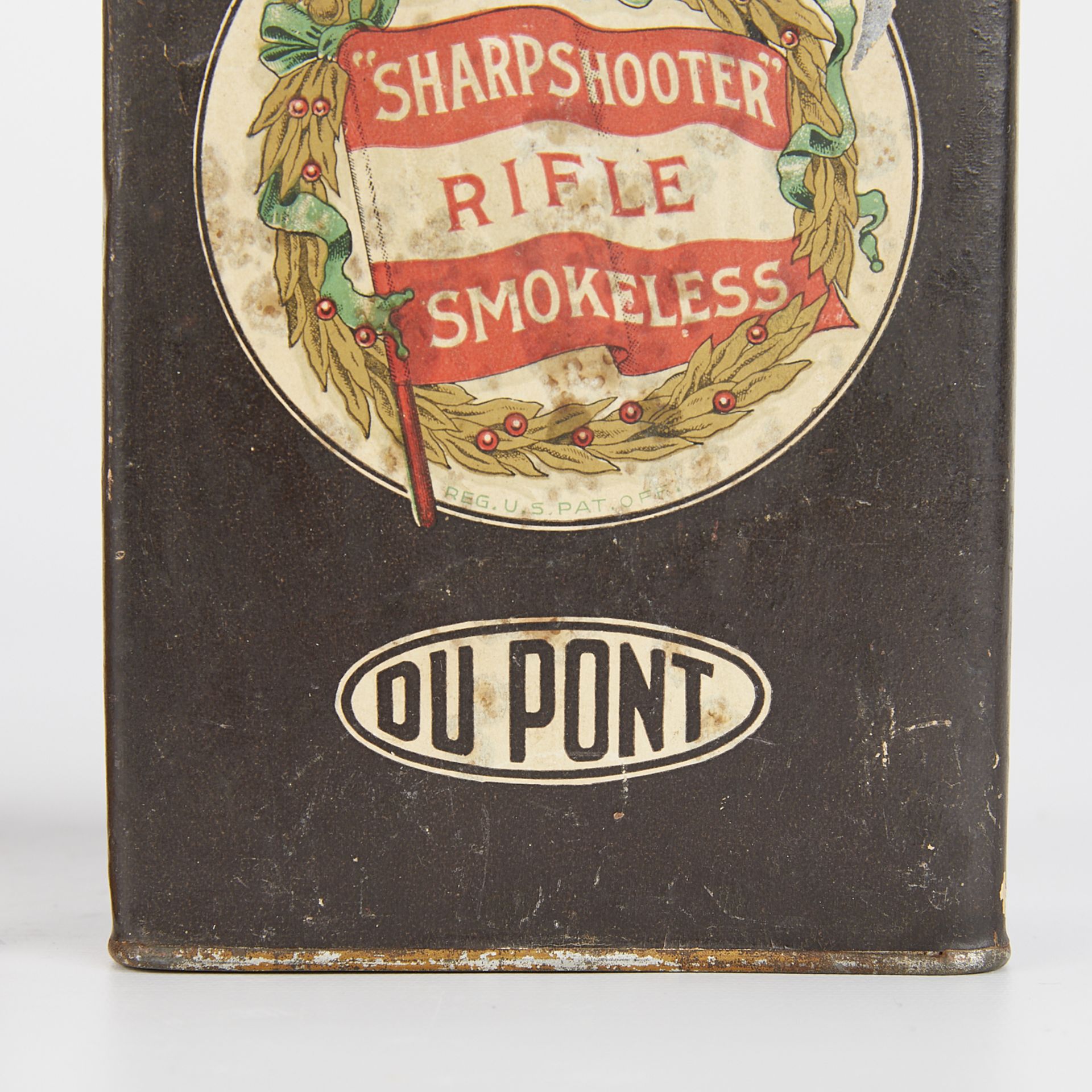 6 Antique Gunpowder Tins - Laflin & DuPont - Bild 8 aus 8