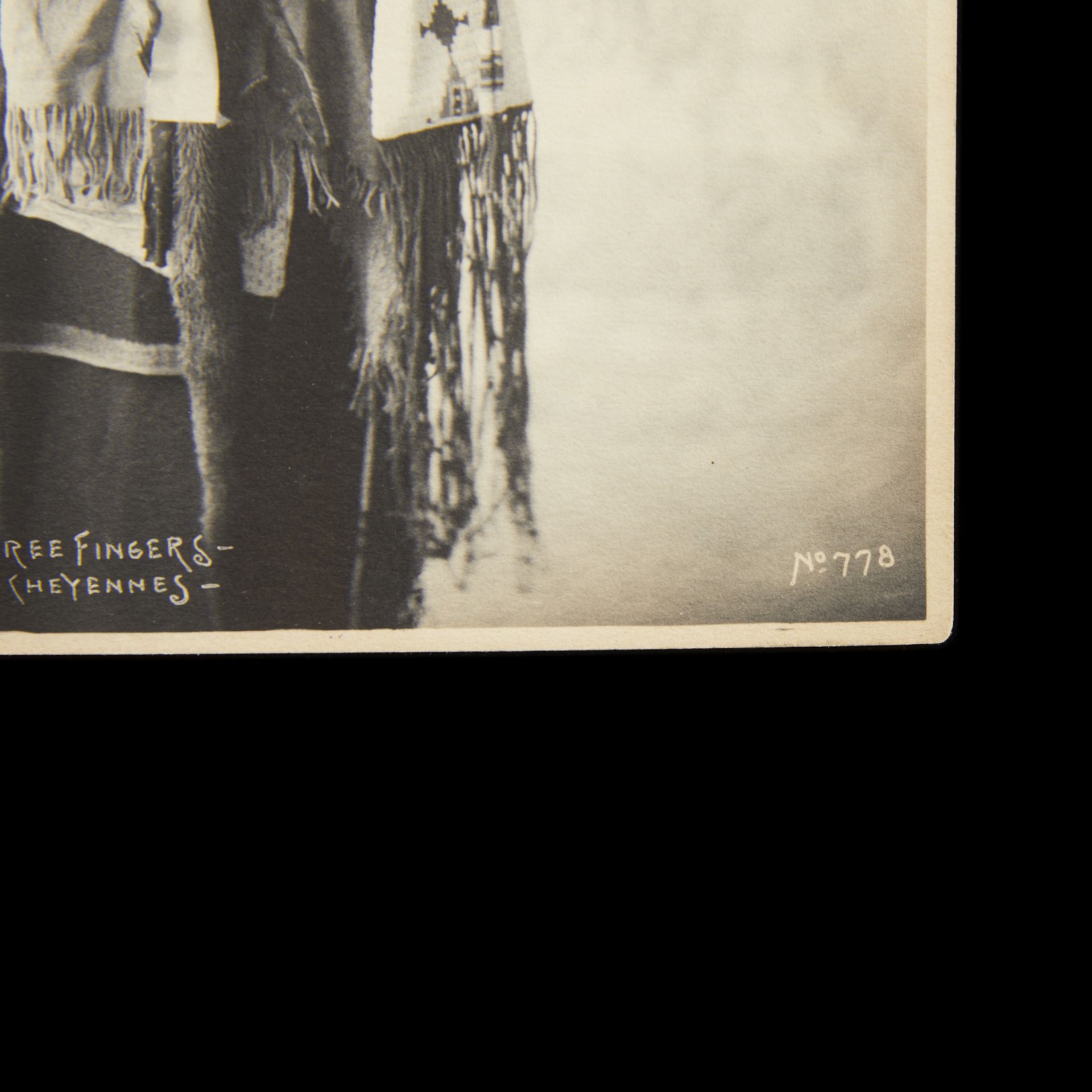 F.A. Rinehart "Three Fingers Cheyennes" Photo 1898 - Bild 6 aus 7