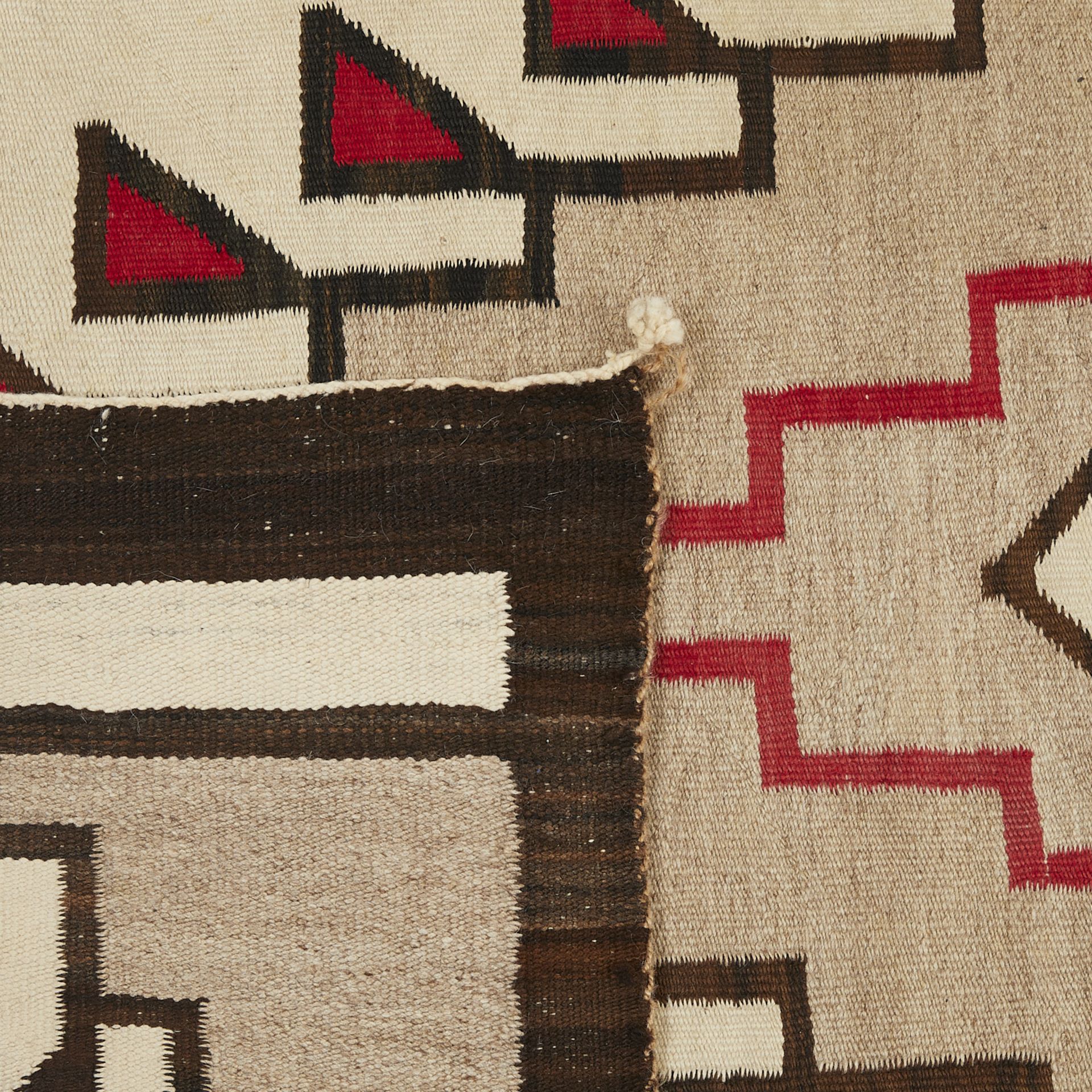 Navajo Style Rug Weaving 5' x 2'9" - Bild 2 aus 8
