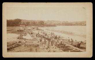 Edward Curtis Builders Carte de Visite Photo