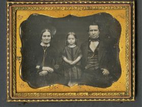 Daguerreotype Photograph Portrait of Family