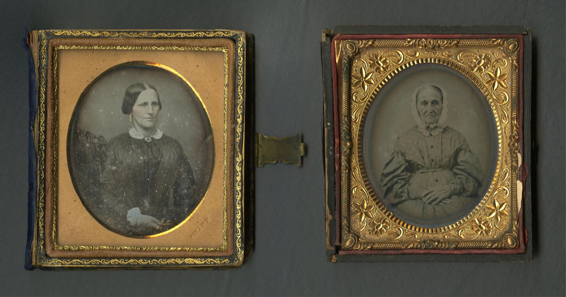 6 Sixth Plate Portrait Daguerreotypes of Women - Bild 2 aus 5
