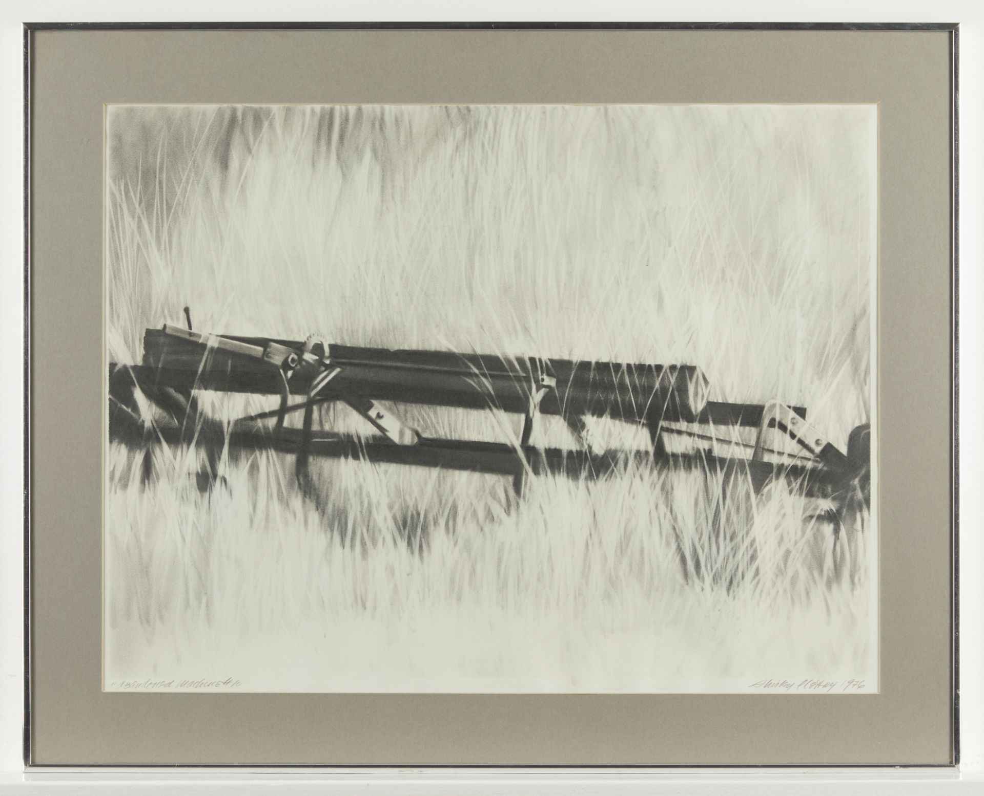 Shirley Cleary "Abandoned Machine #10" Drawing - Bild 2 aus 6