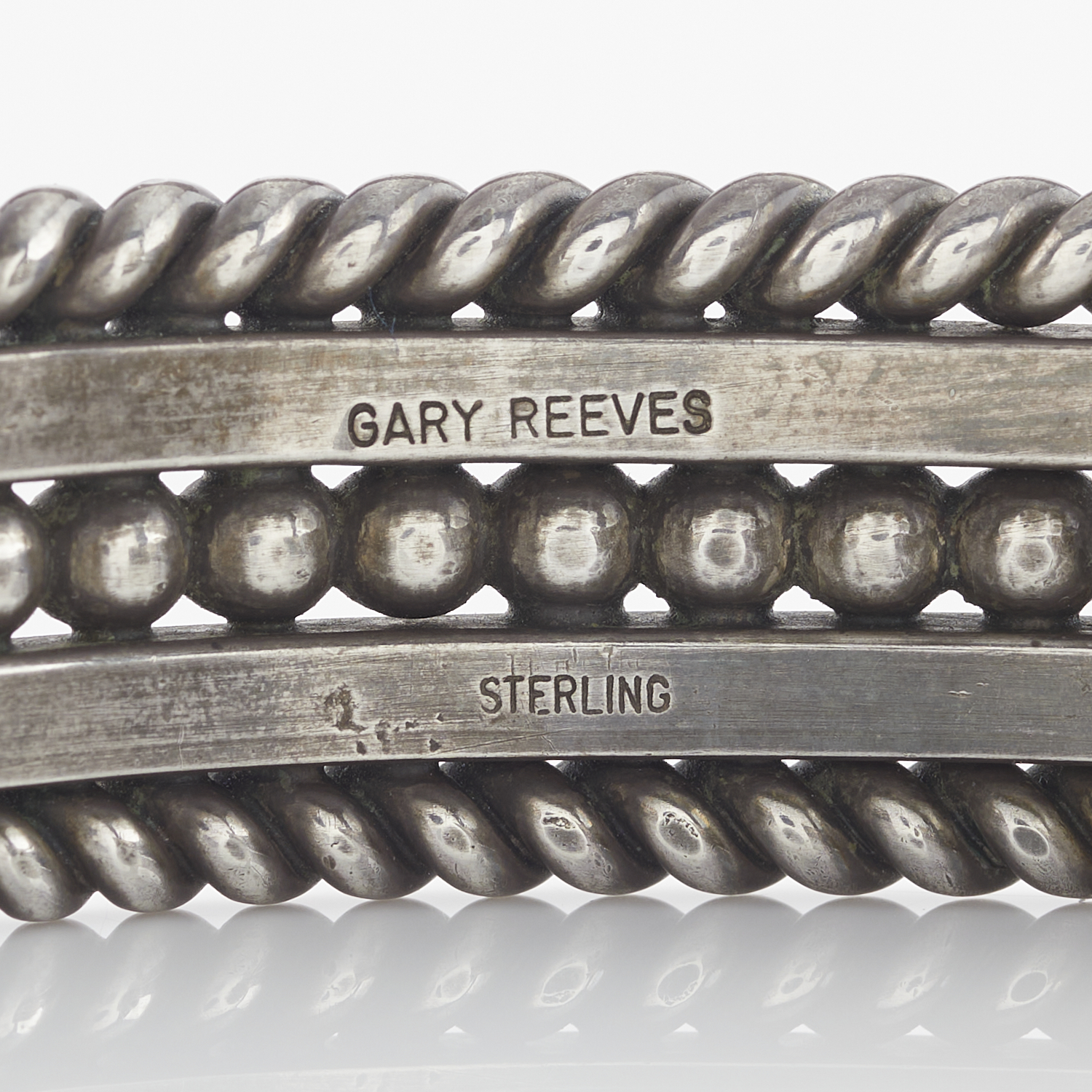 Gary Reeves Sterling Silver Bangle - Image 7 of 10