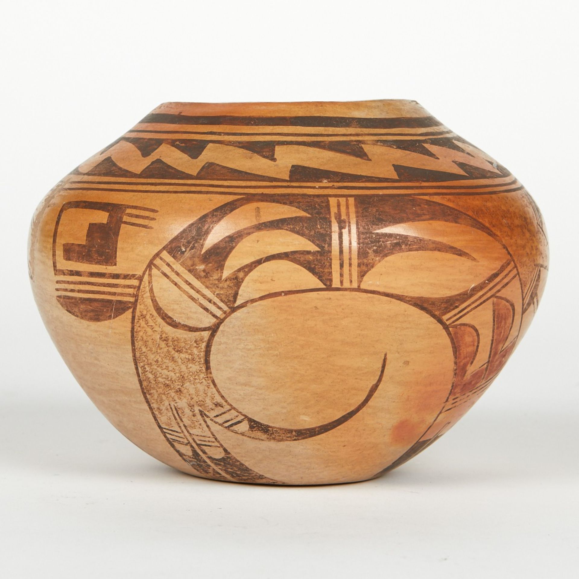 Poss. Nampeyo Family Hopi Ceramic Pot - Bild 2 aus 6