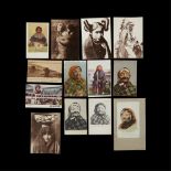 13 Edward Curtis Postcards of Native Americans