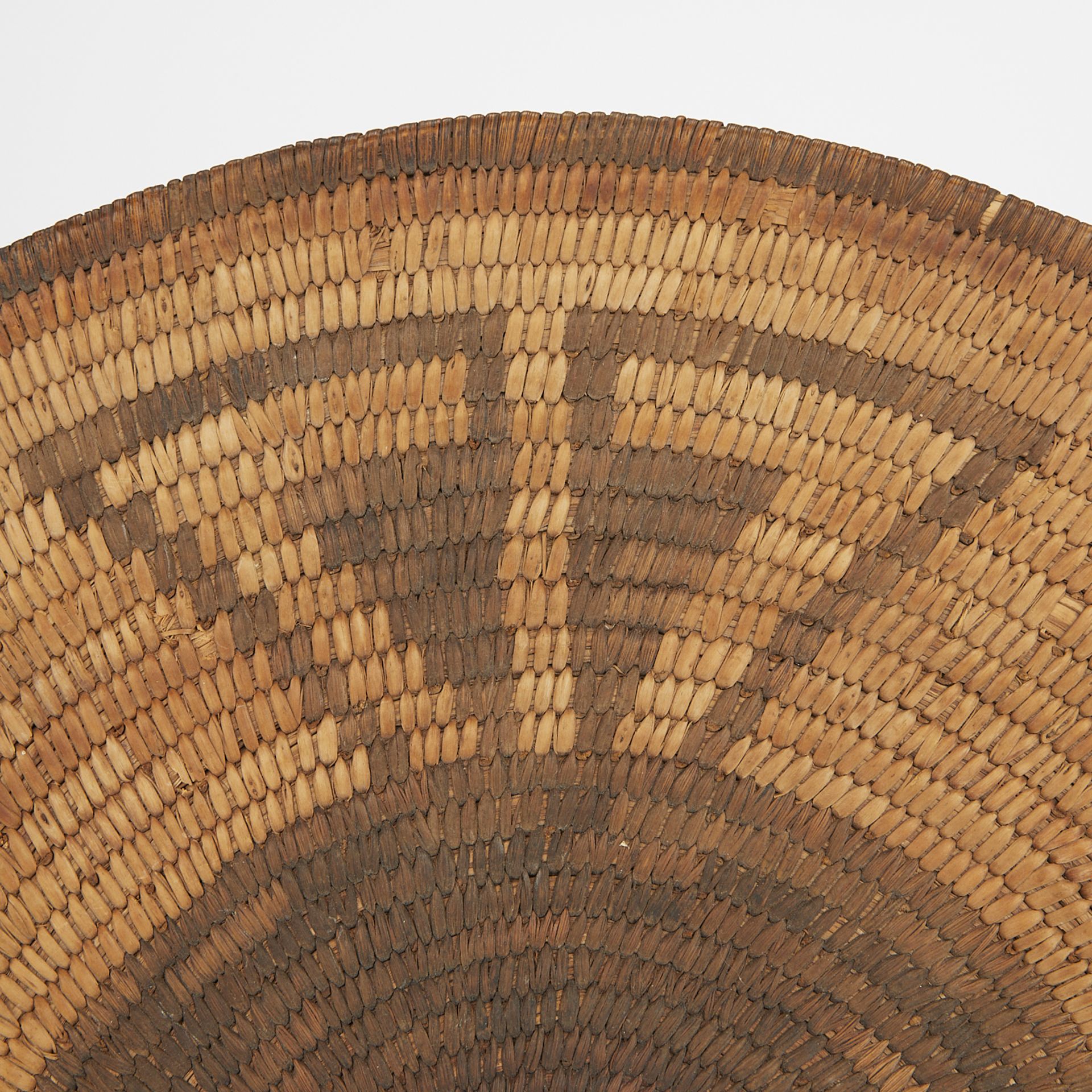 Papago Native American Woven Dish - Bild 2 aus 6