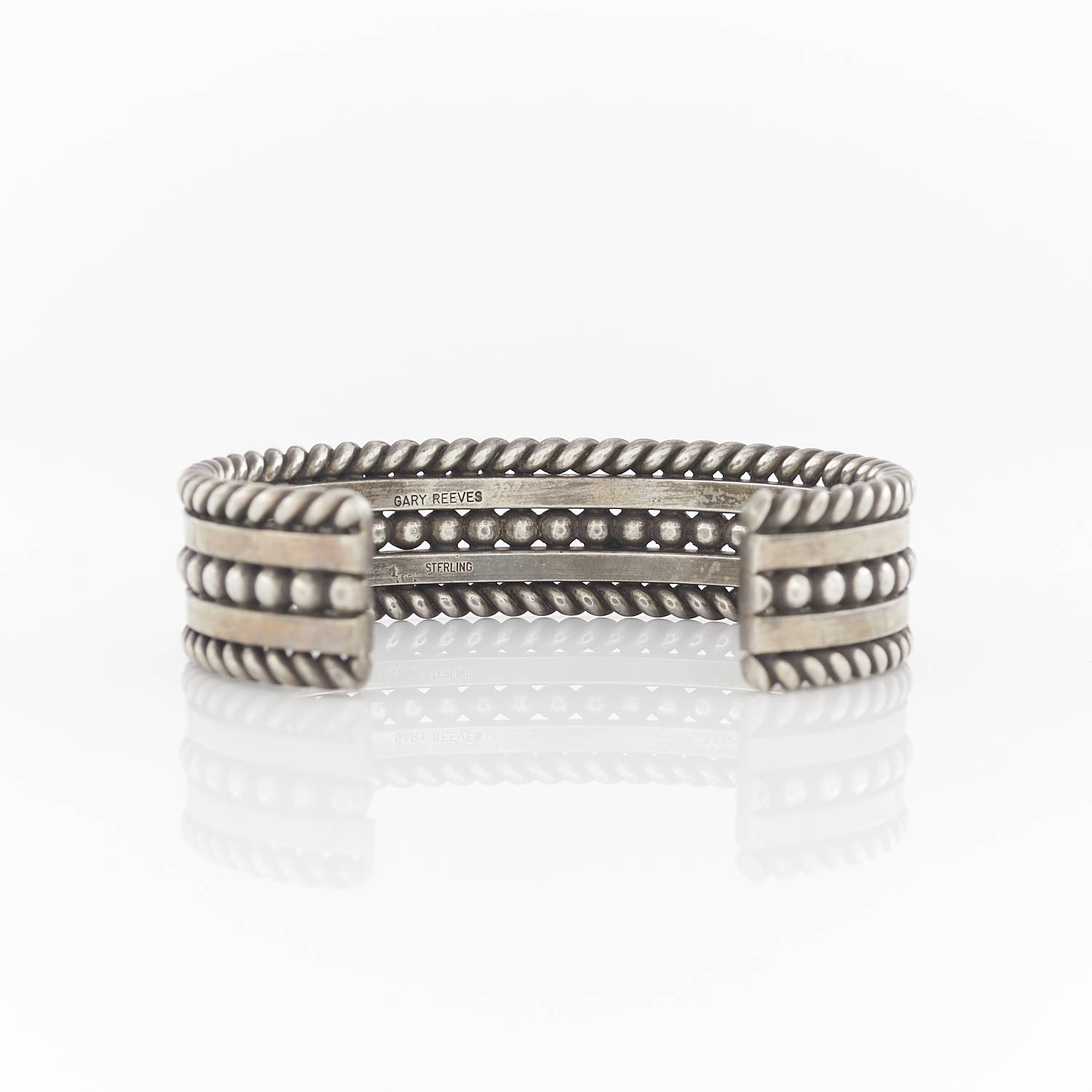 Gary Reeves Sterling Silver Bangle - Image 5 of 10