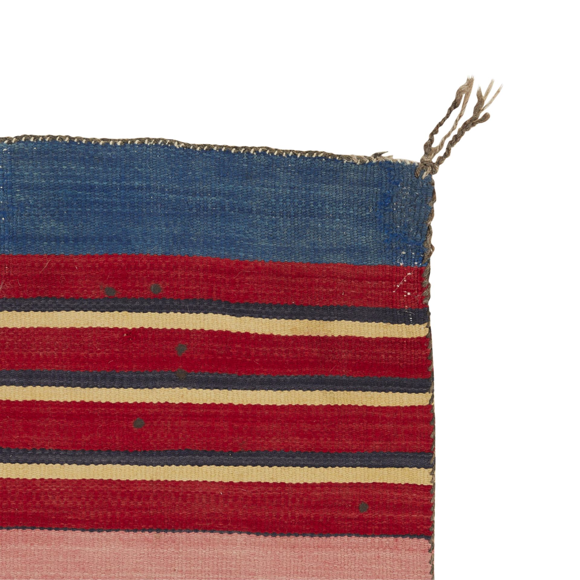 Navajo Adult Wearing Blanket 4'5" x 3'5" - Image 5 of 6
