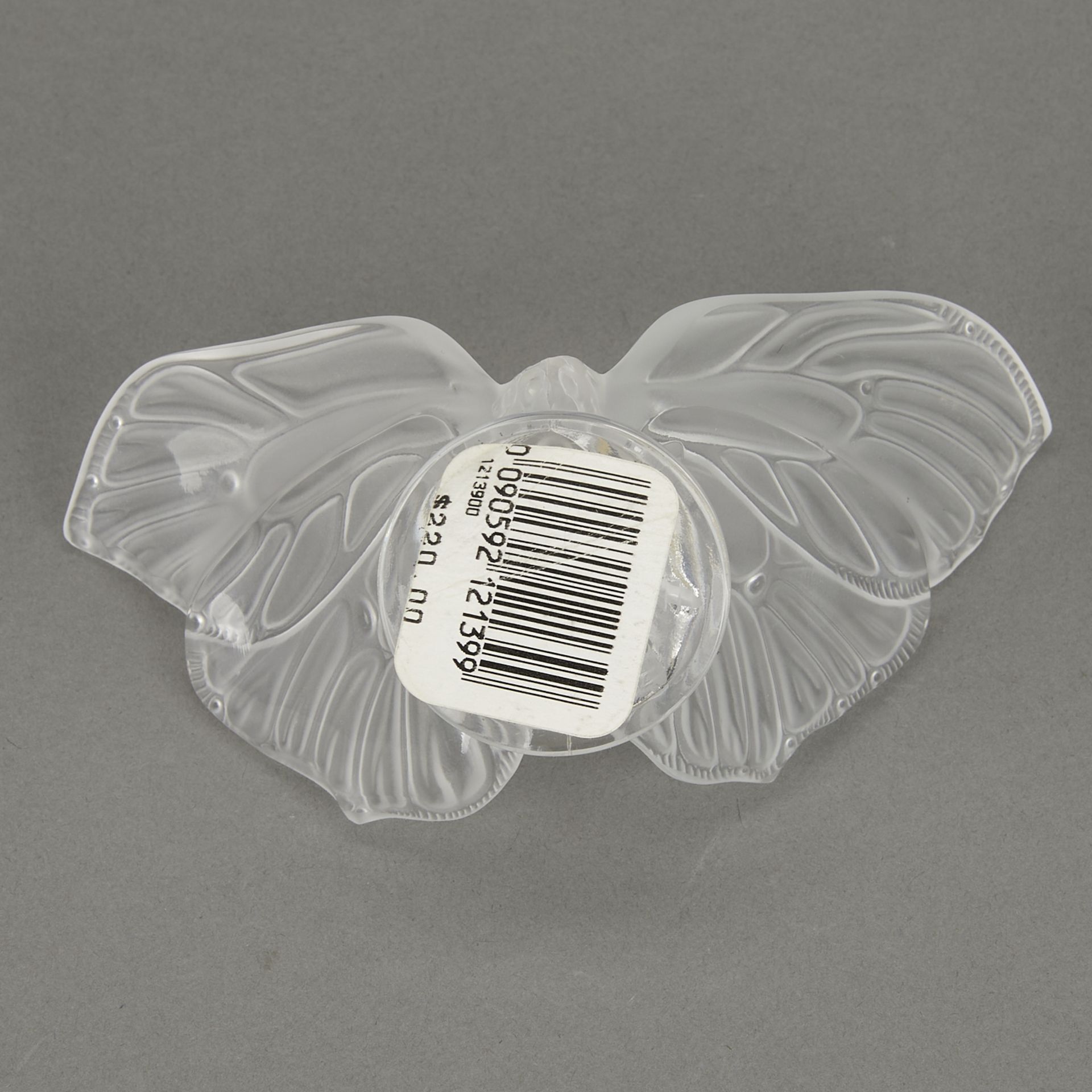 Lalique France Frosted Crystal Butterfly - Bild 11 aus 12