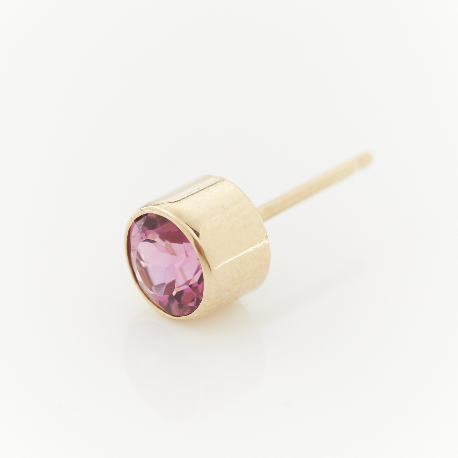 14k Yellow Gold & Tourmaline Studs - Image 8 of 8