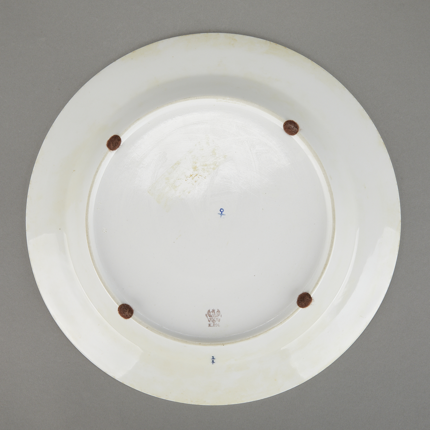 KPM Porcelain Passion Flower Charger - Image 4 of 6