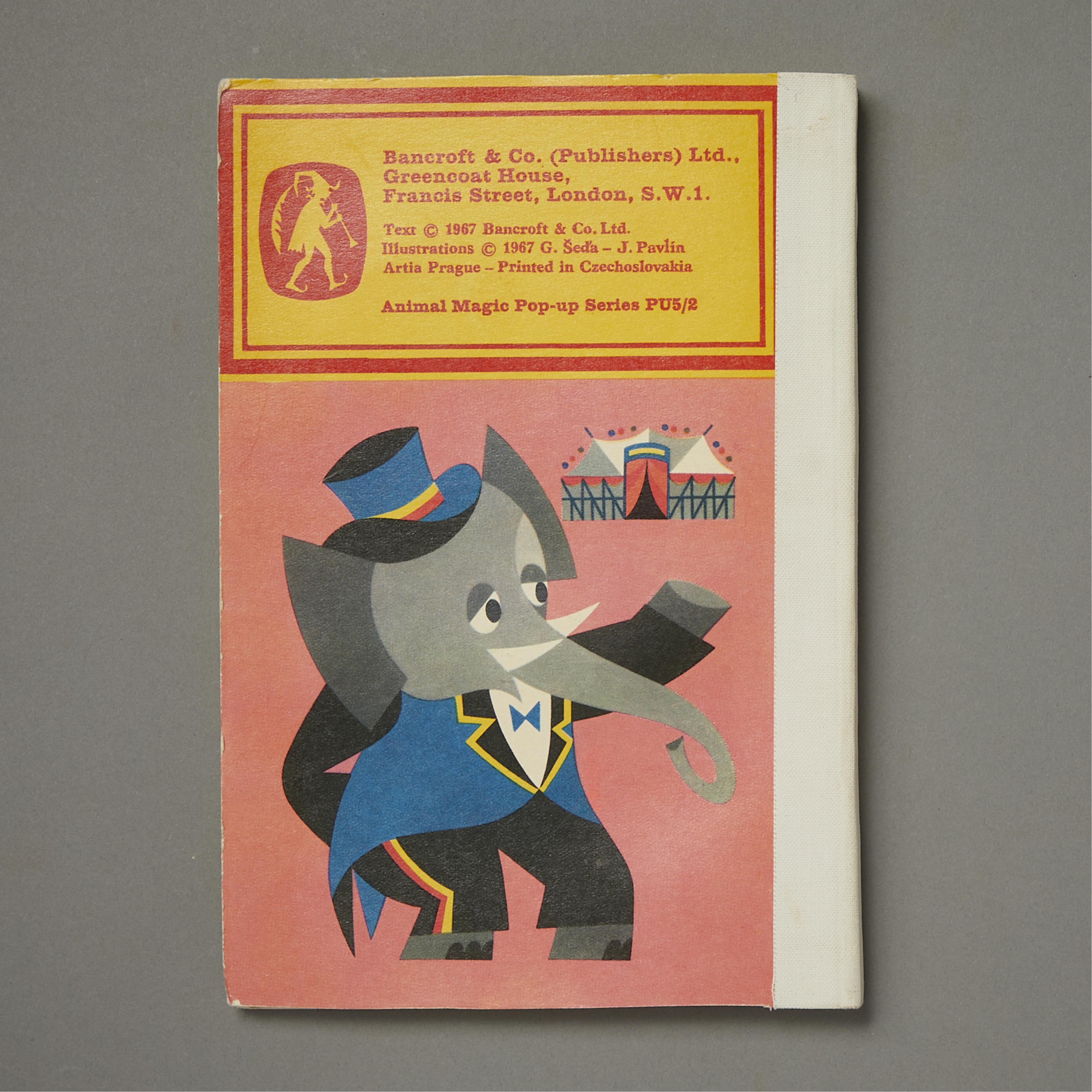 3 Bancroft "Animal Magic Pop-up" Books 1967 - Image 11 of 18