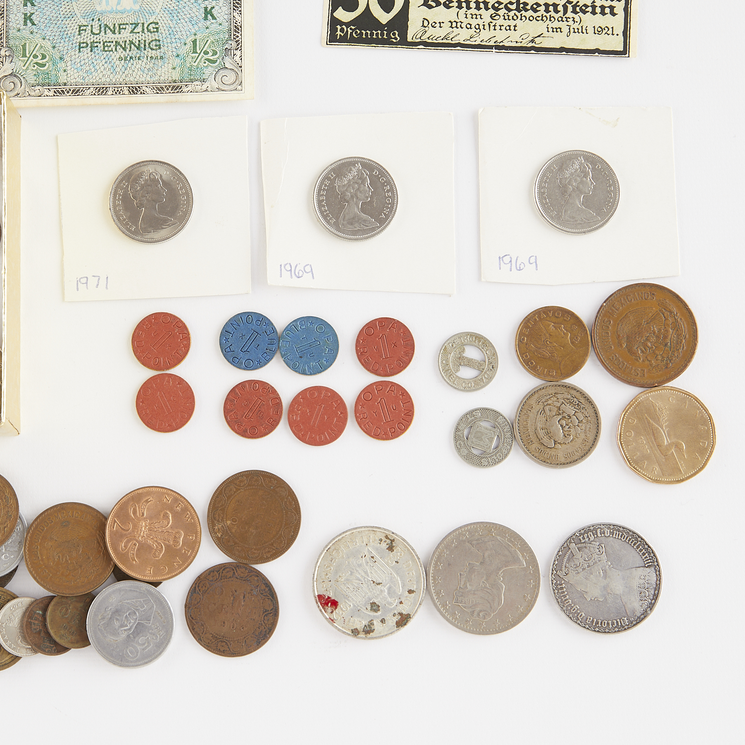 Large Group of Mixed Foreign Currency - Image 2 of 12