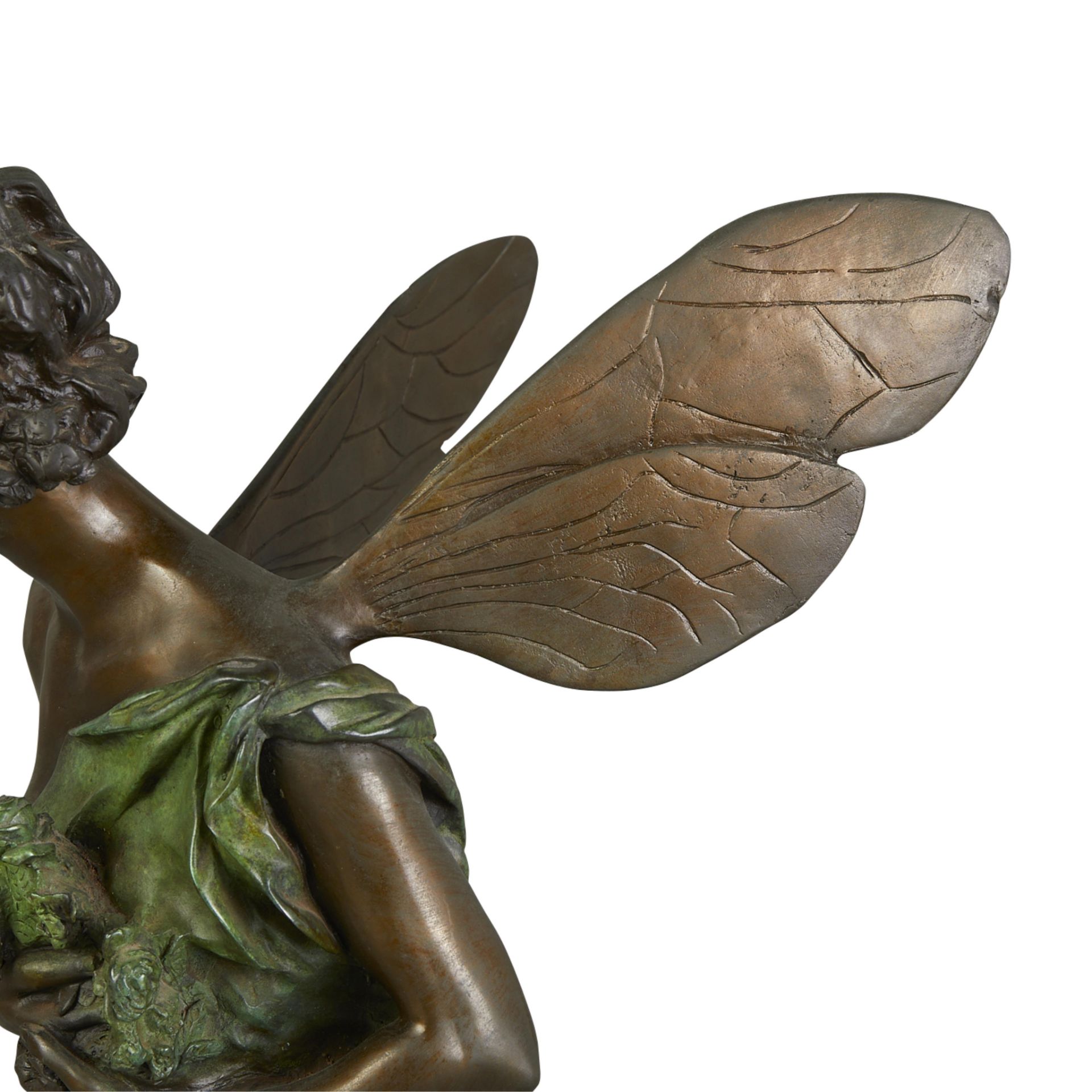 After Jean-Paul Aube Psyche Bronze Sculpture - Image 9 of 11