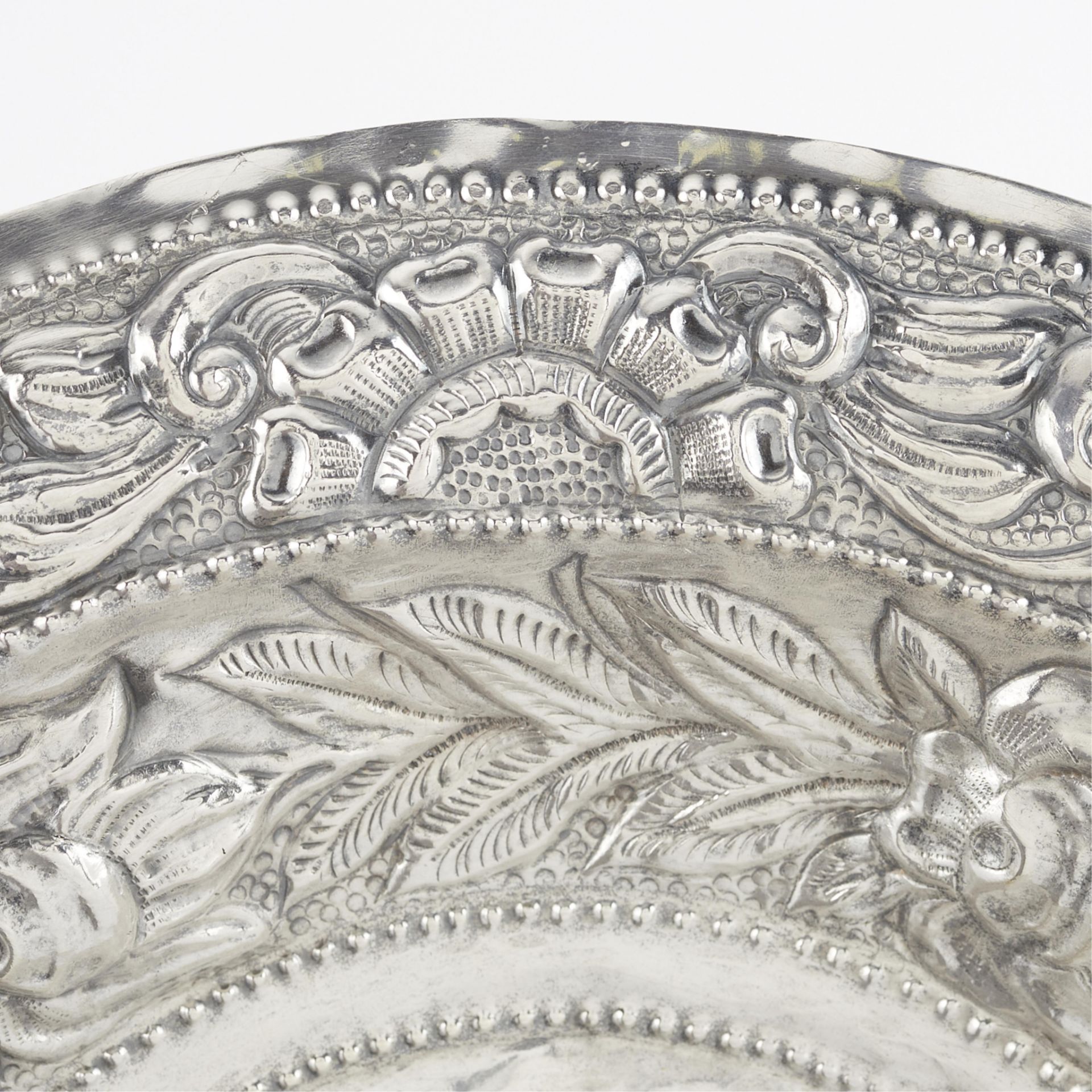 900 Peruvian Colonial Silver Bowl - Image 6 of 7