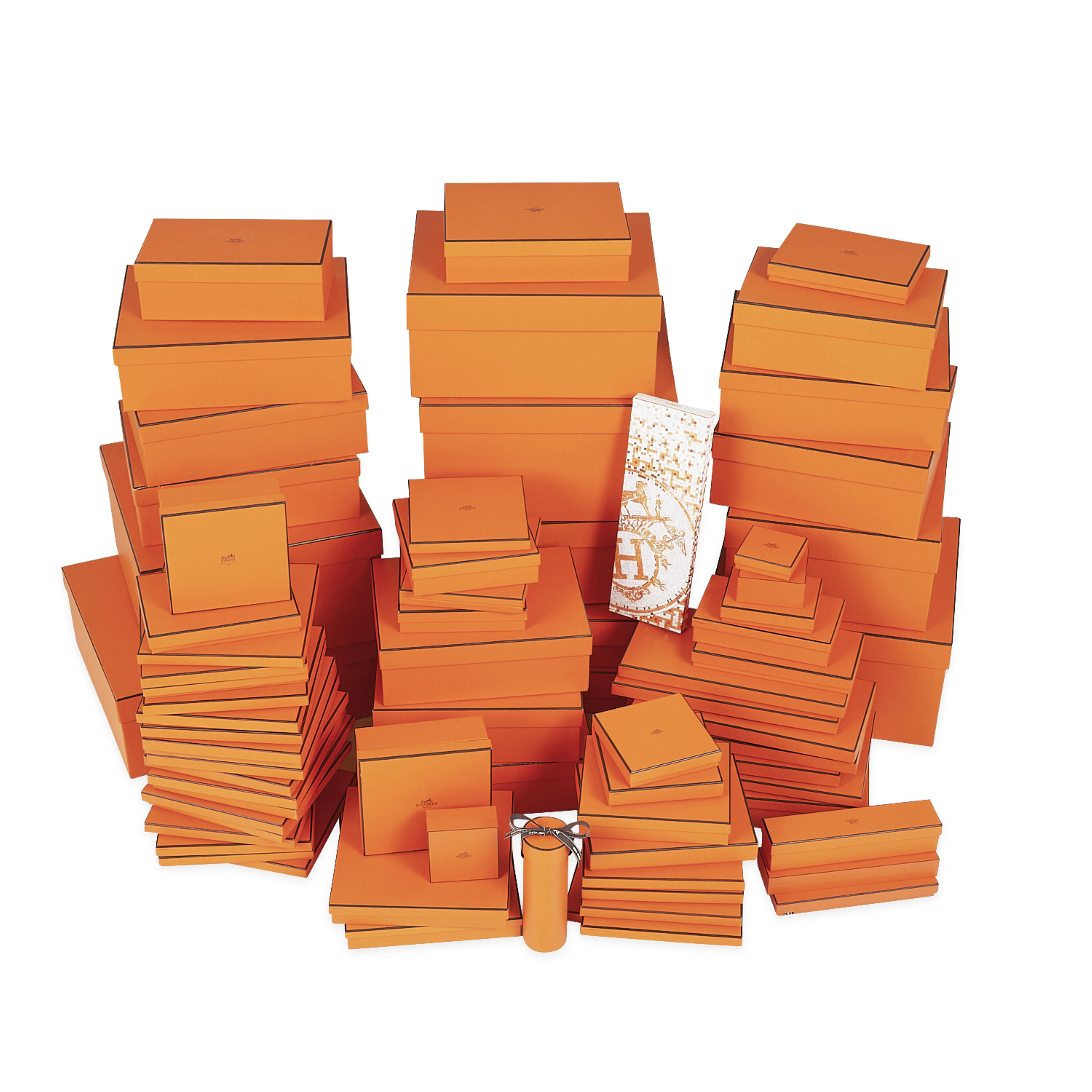 Large Group of 75 Hermes Boxes - Image 7 of 11