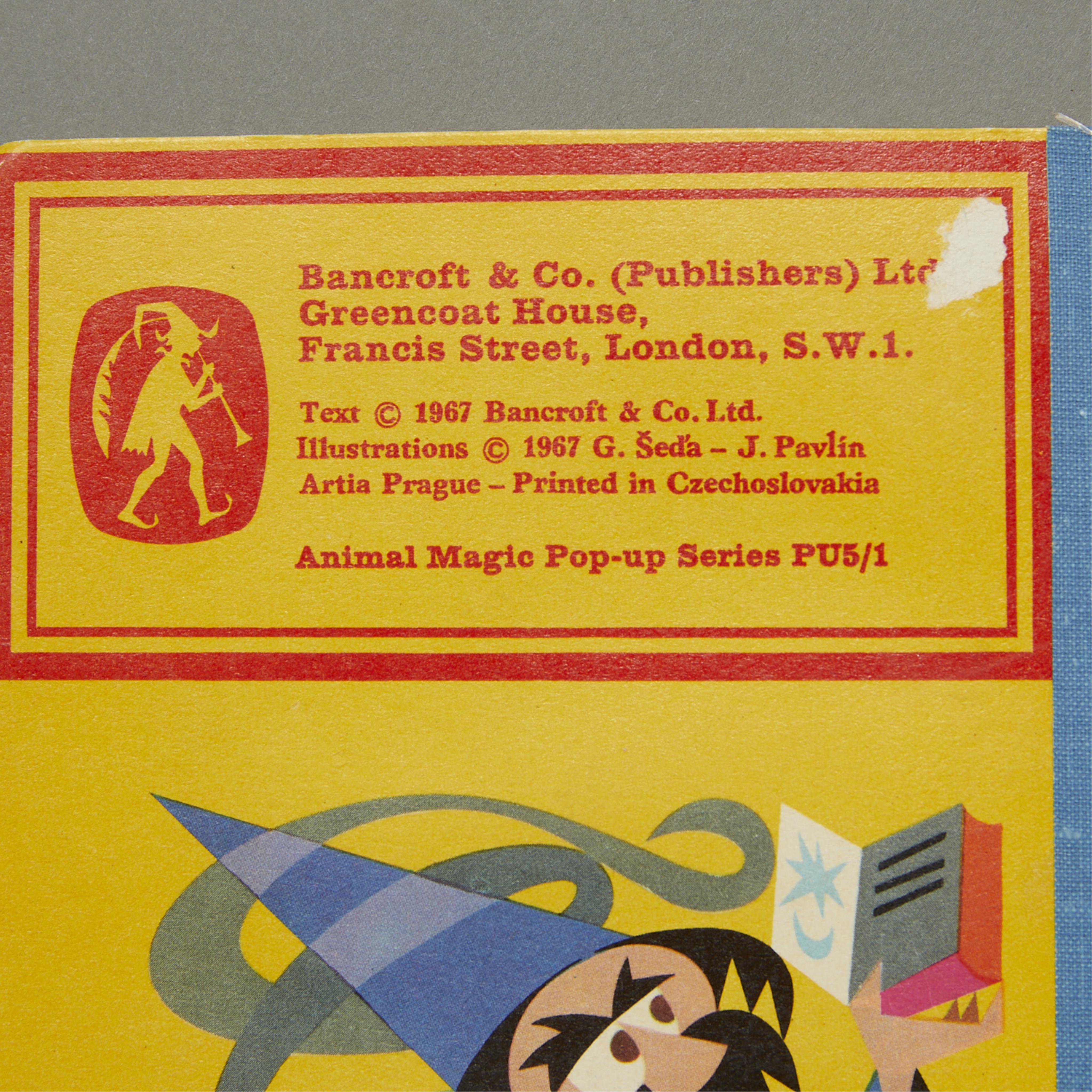 3 Bancroft "Animal Magic Pop-up" Books 1967 - Image 8 of 18