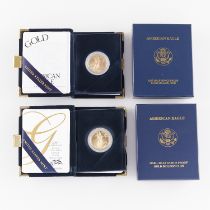 Group 2 $25 Gold American Eagle Proof Coins