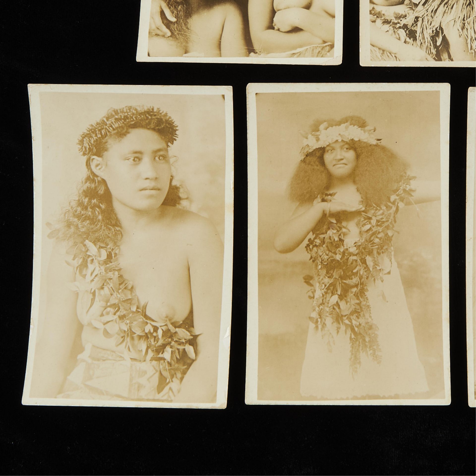 5 RPPC Photos Maori Women Poss. John Griffin - Bild 5 aus 5