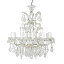 Maria Theresa Style Cut Crystal Chandelier