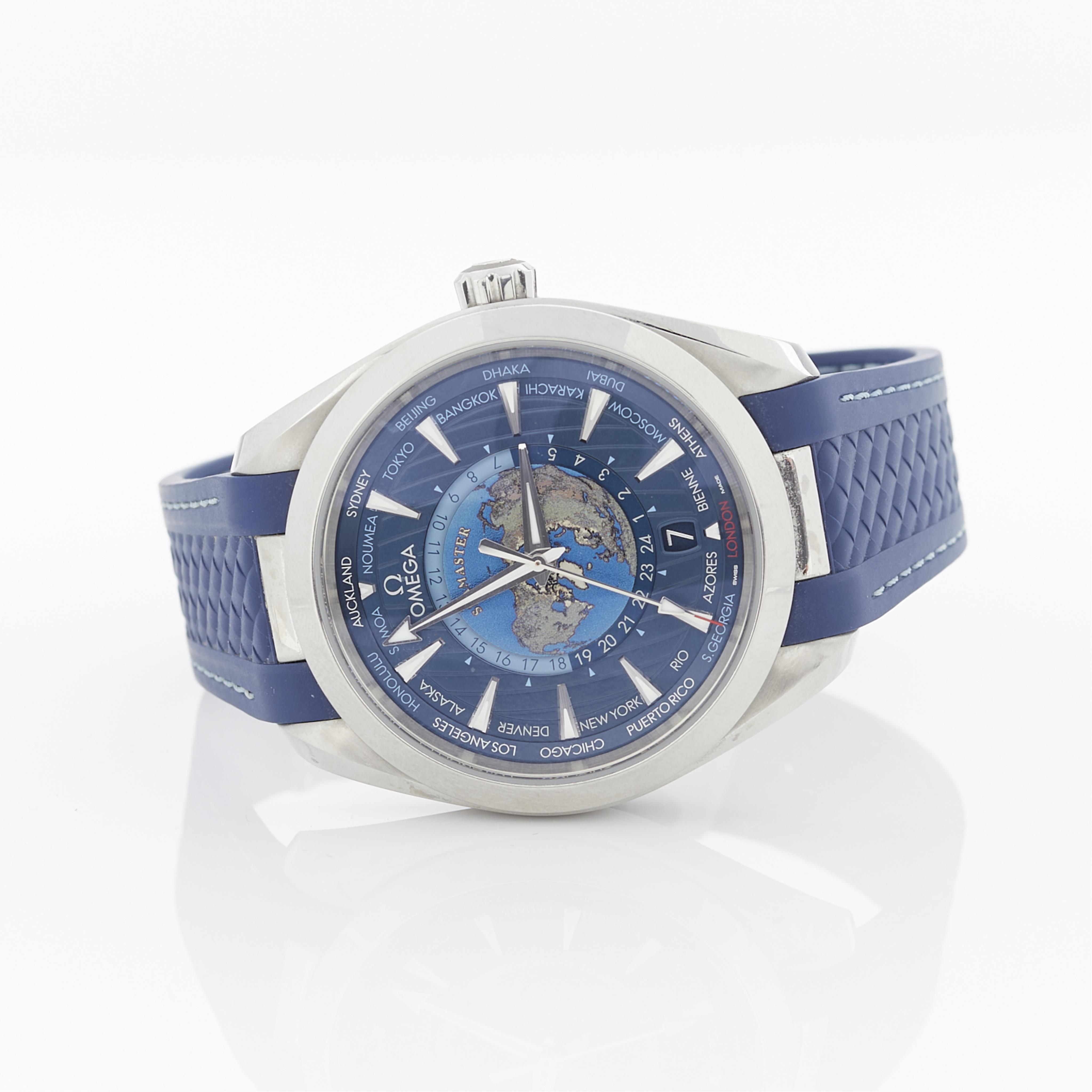 Omega Seamaster Aqua Terra Master Chrono. GMT - Image 6 of 31