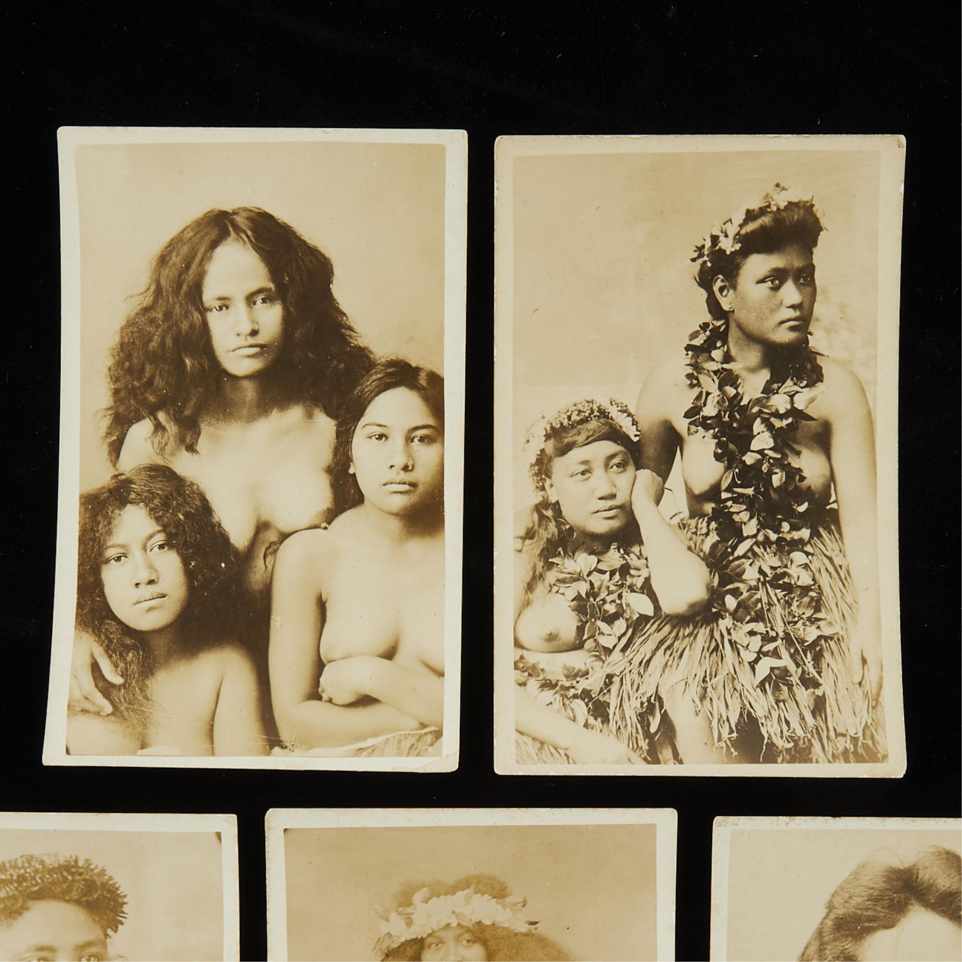 5 RPPC Photos Maori Women Poss. John Griffin - Bild 2 aus 5