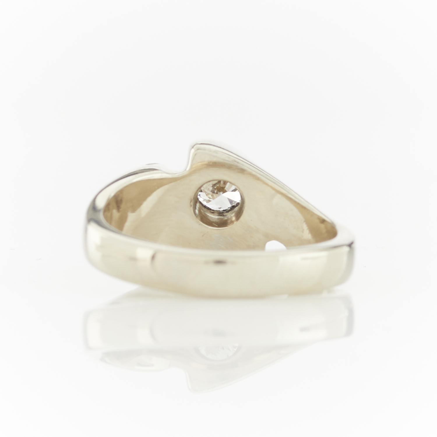 14k White Gold & Diamond Ring - Image 6 of 11