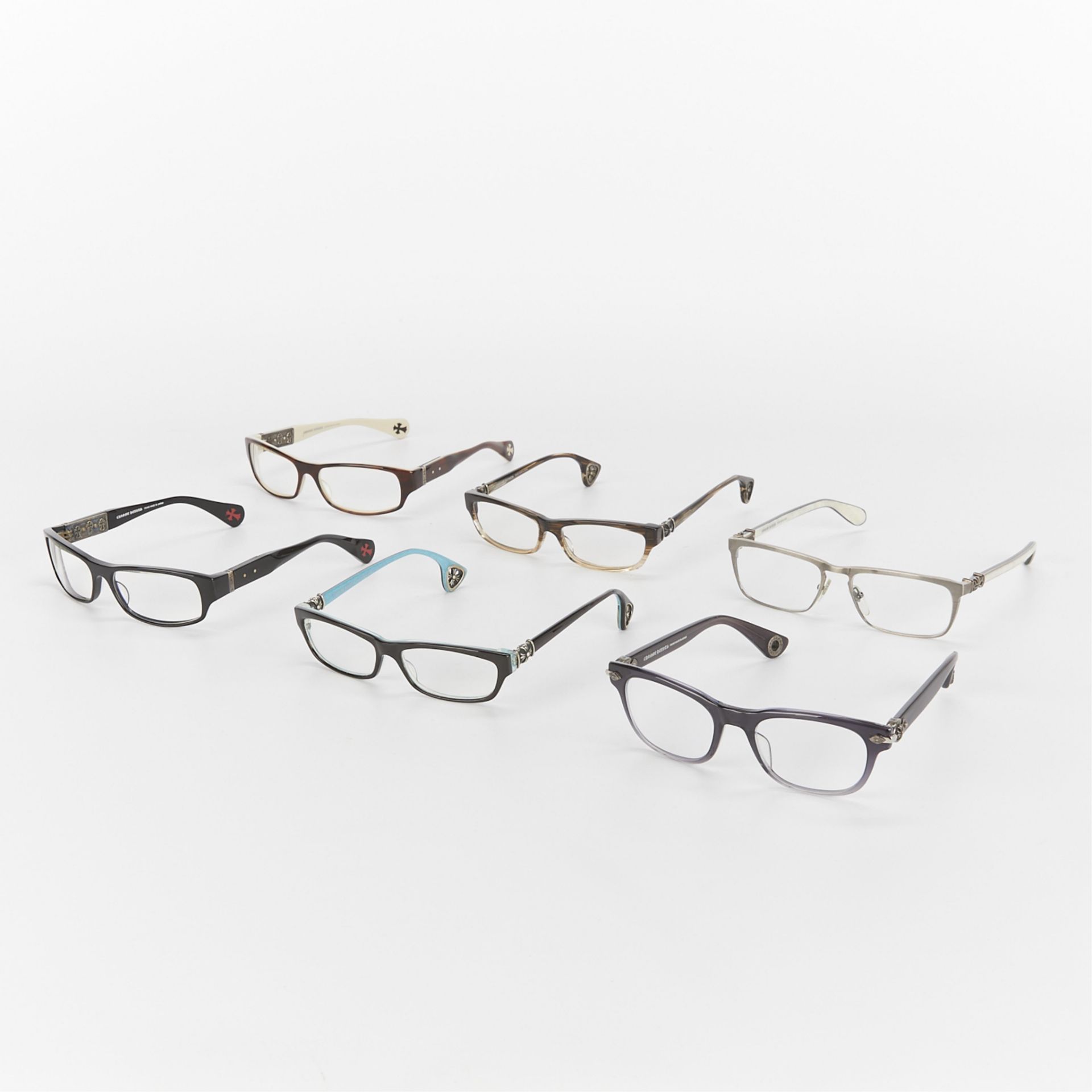 Grp of 6 Chrome Hearts Eyeglasses - Bild 4 aus 12