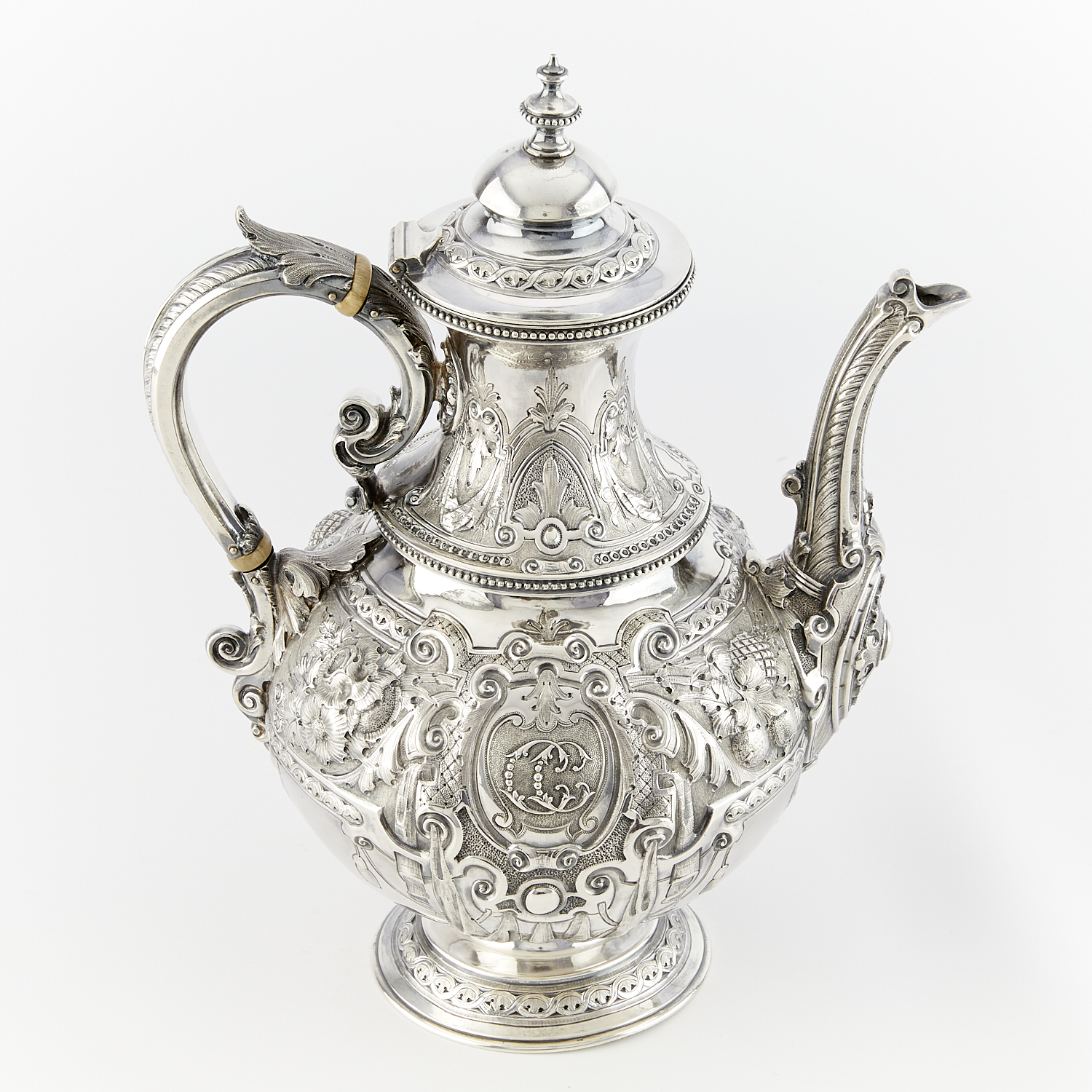 1861 Sheffield Sterling Silver Teapot 38.81 ozt - Image 12 of 12