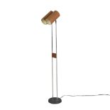 George Nelson "Holzzylinder" MCM Floor Lamp