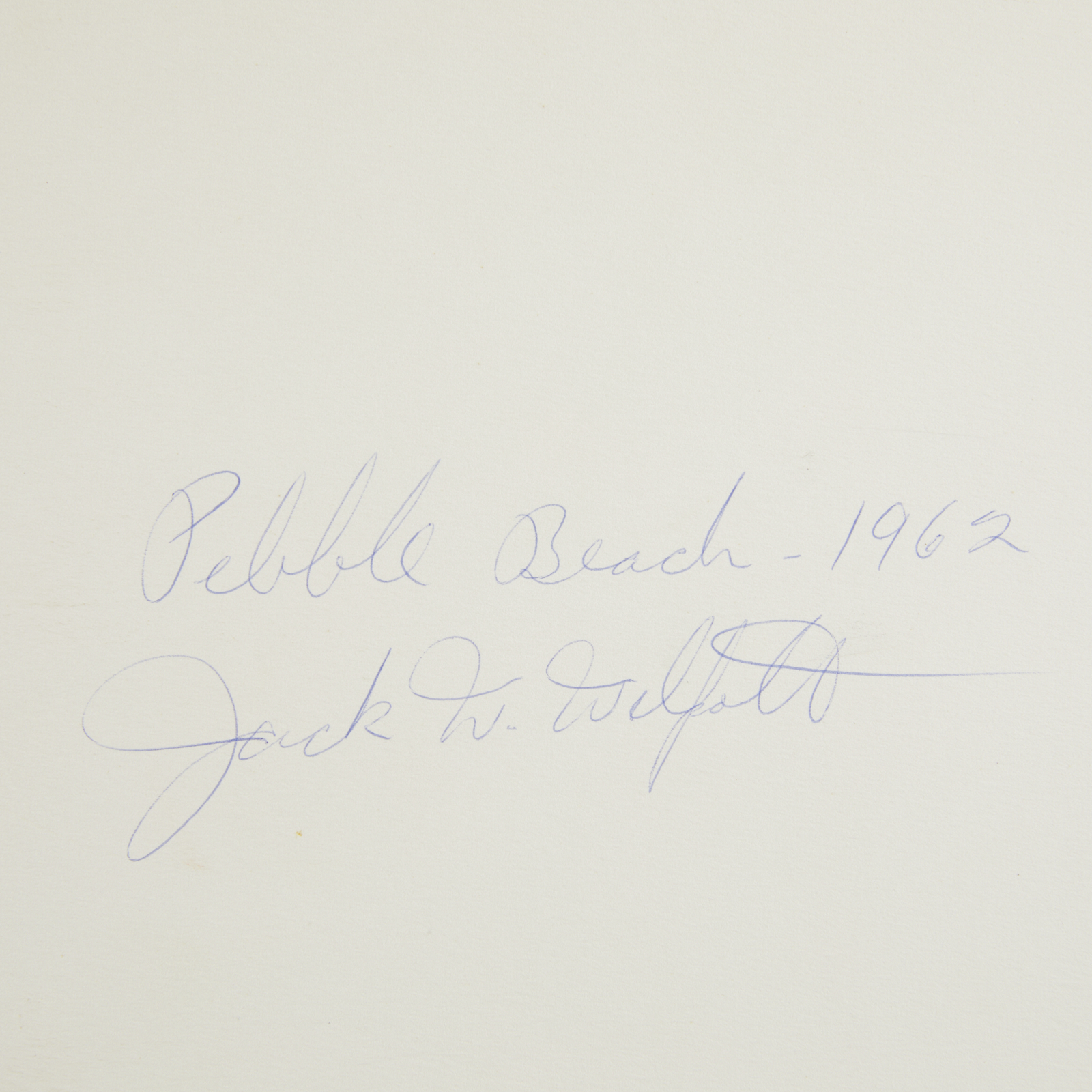 Jack Welpott "Pebble Beach" GSP 1962 - Image 8 of 8