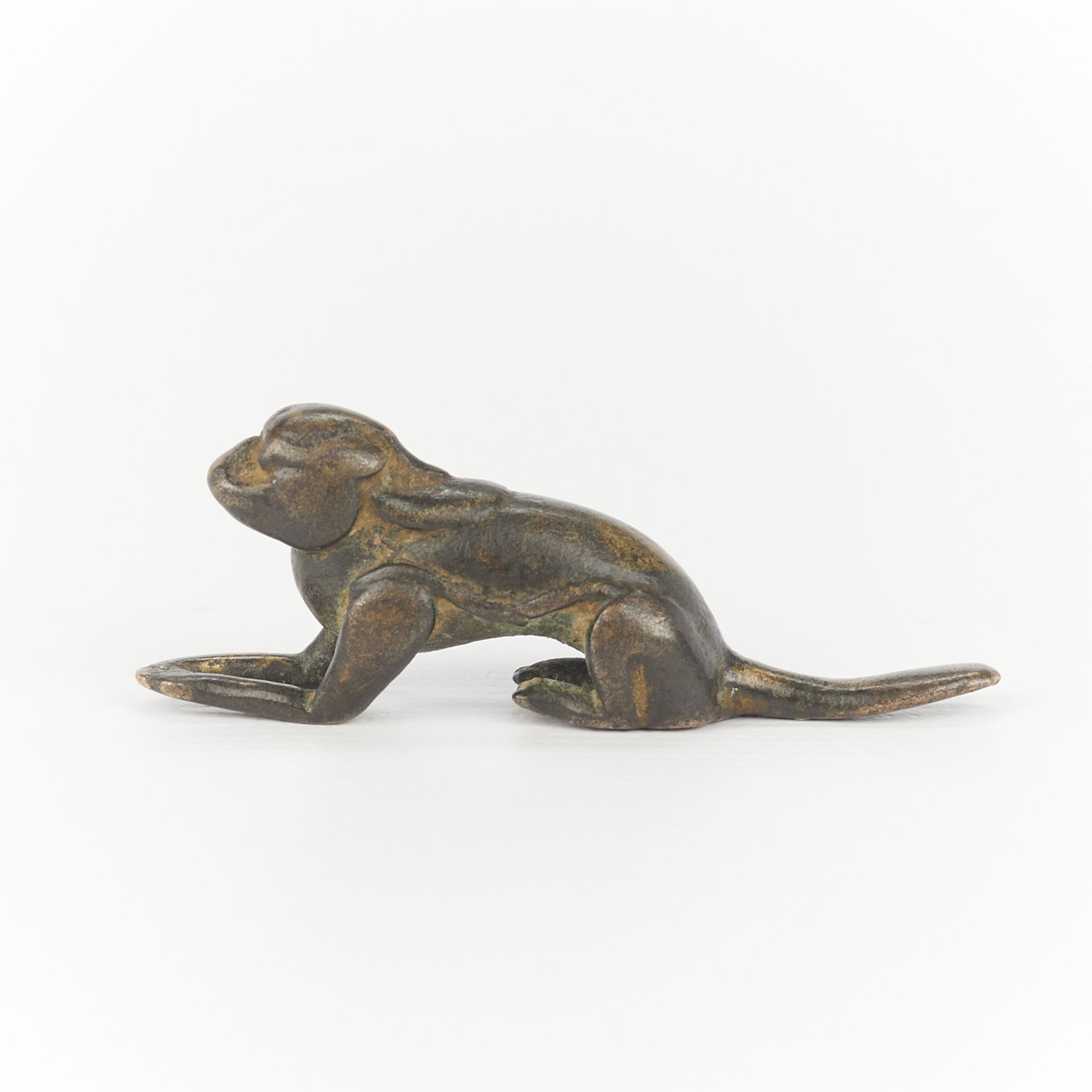 Small Bronze Egyptian Cat Figurine - Bild 3 aus 8