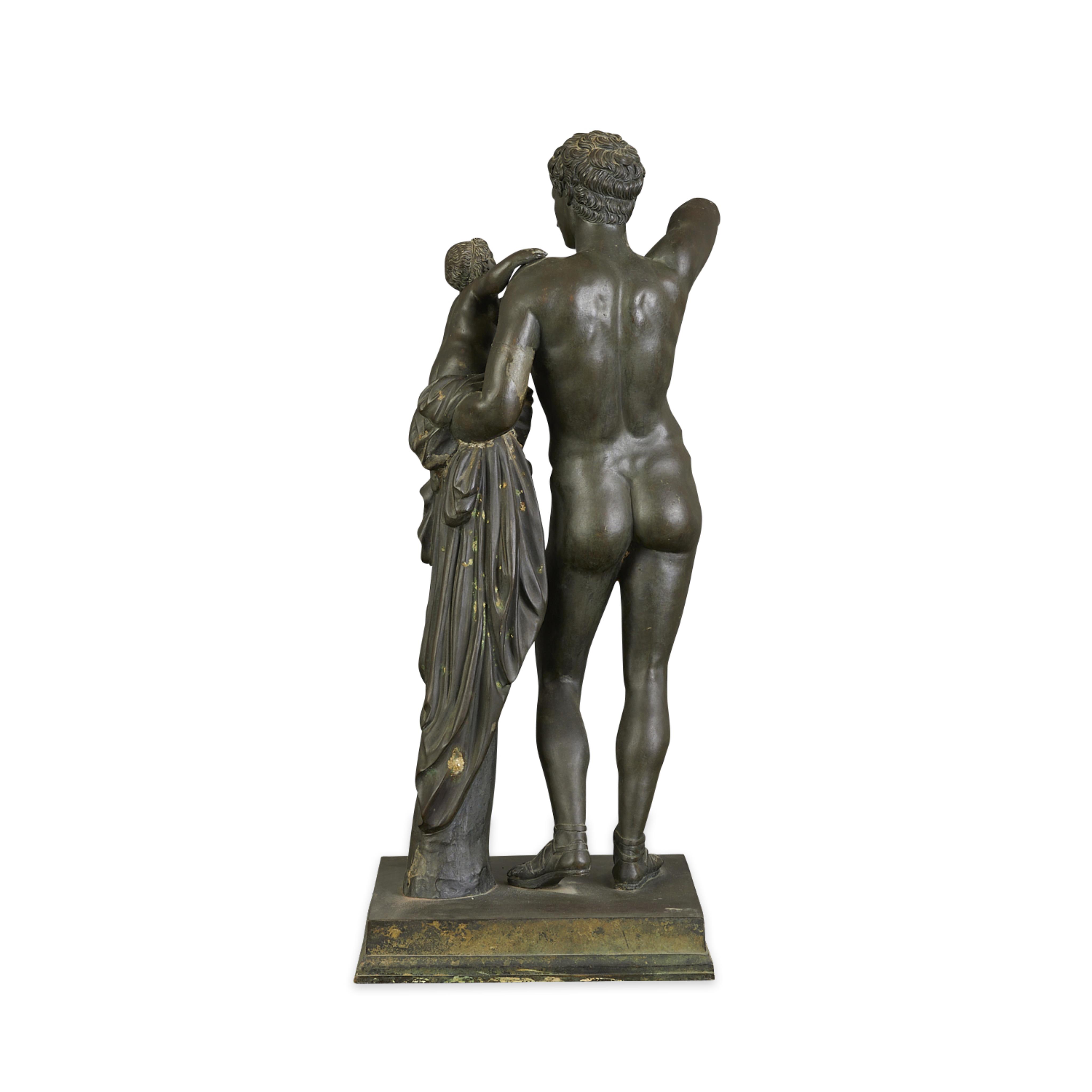 Bronze "Hermes and the Infant Dionysus" Sculpture - Image 5 of 11