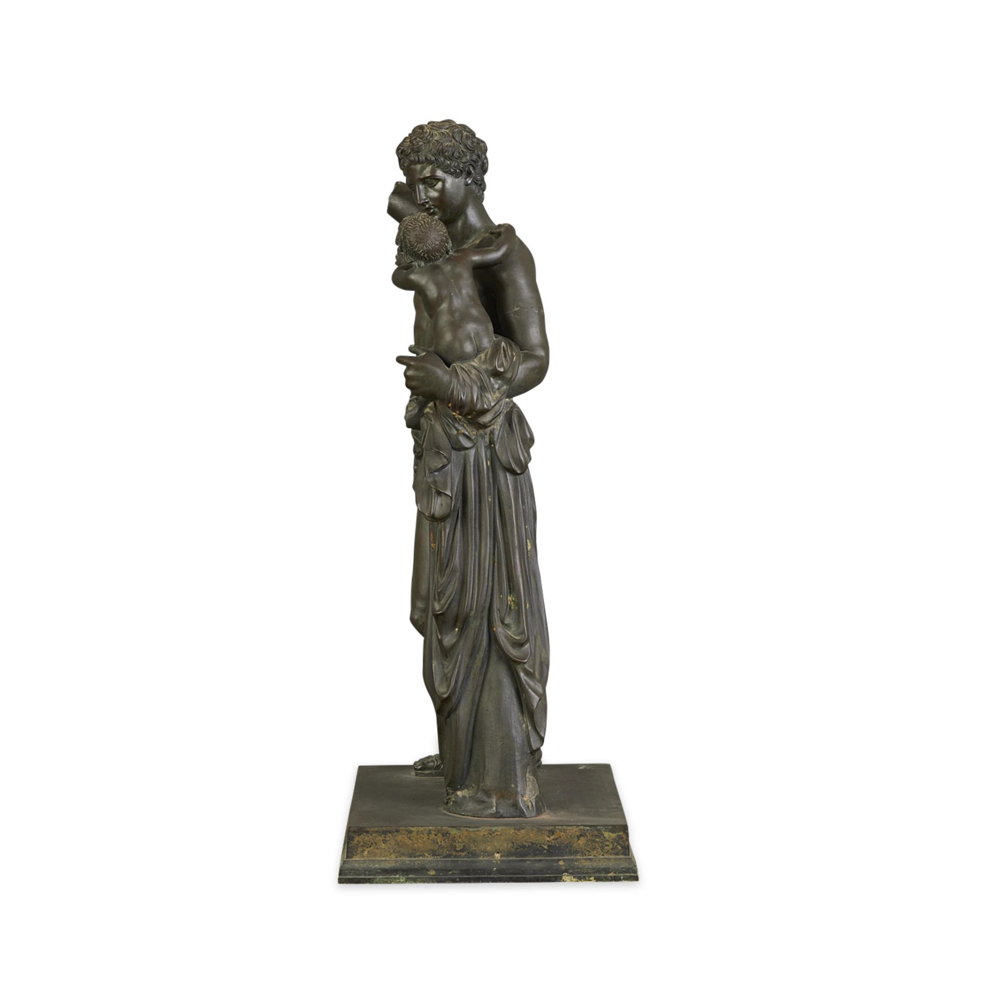 Bronze "Hermes and the Infant Dionysus" Sculpture - Image 4 of 11