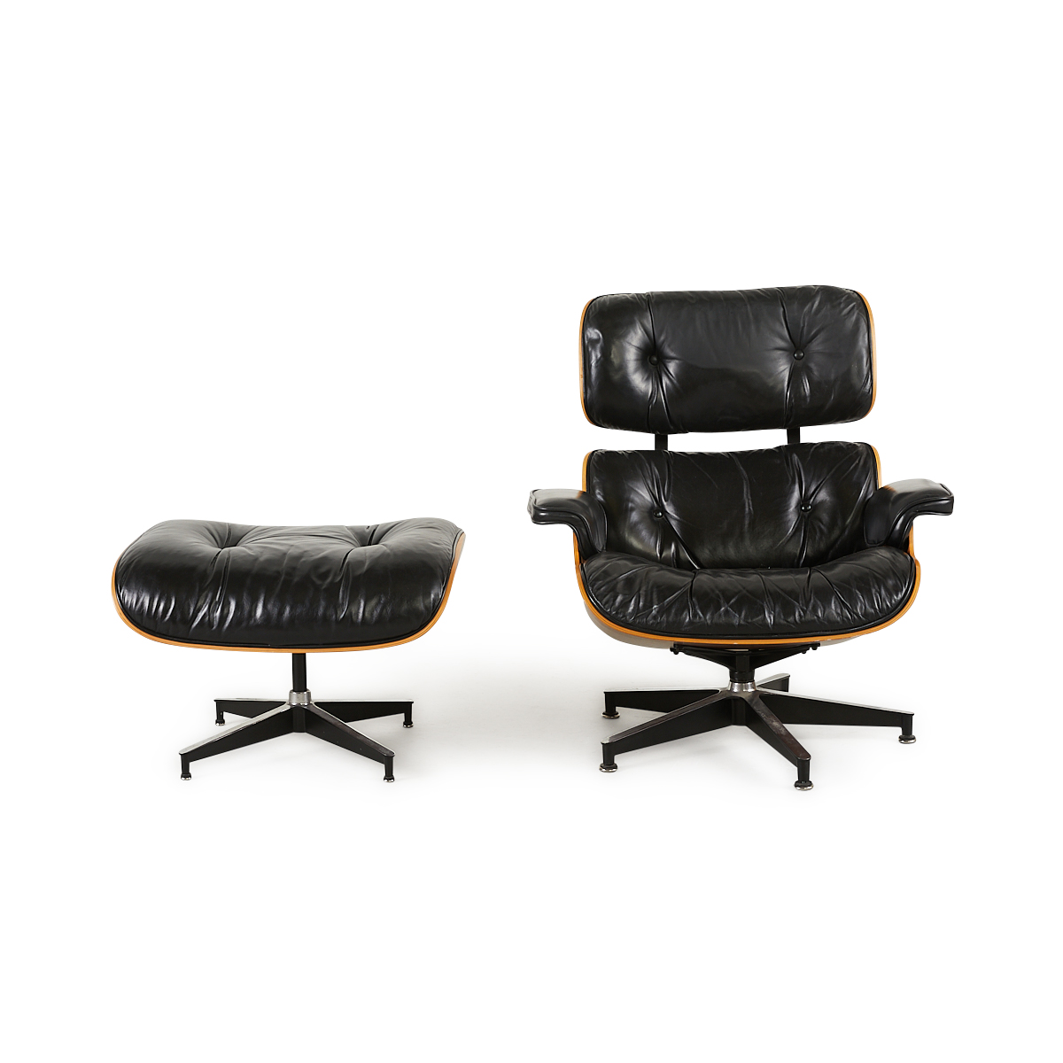 Eames for Herman Miller Lounge Chair and Ottoman - Image 7 of 13