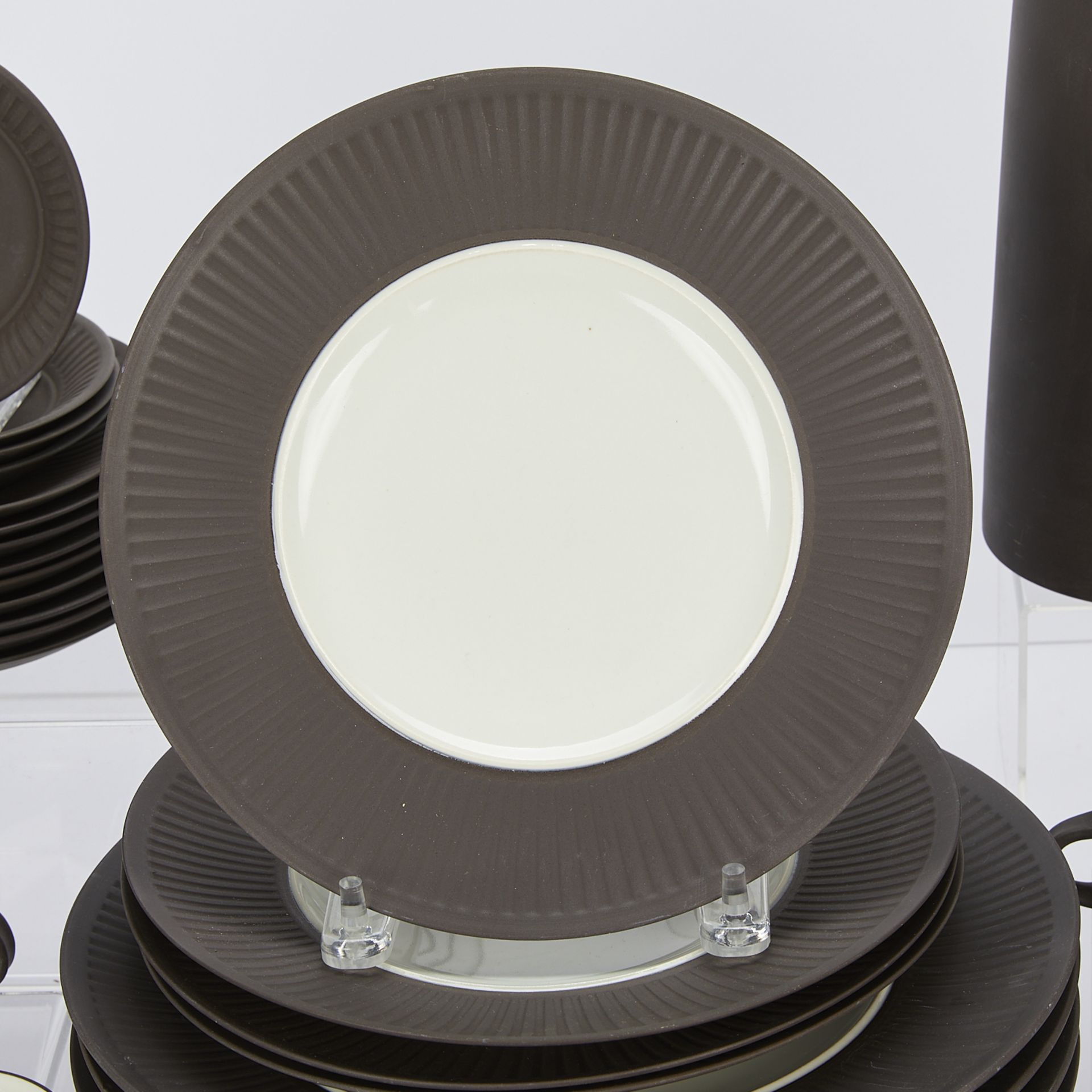 54 Pcs Dansk Flamestone Ceramic Tableware - Image 5 of 23