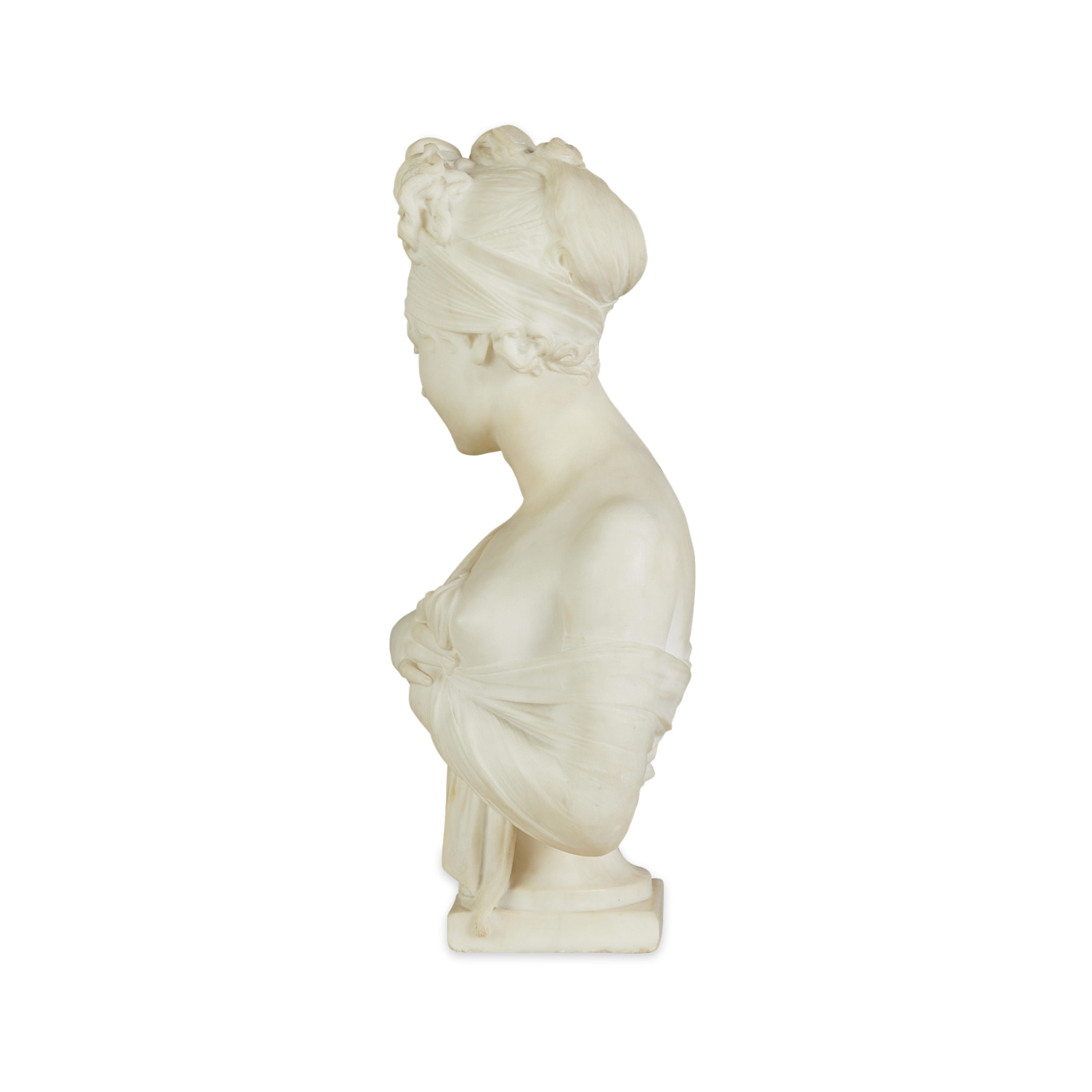 After Joseph Chinard "Madame Recamier" Marble Bust - Image 5 of 9