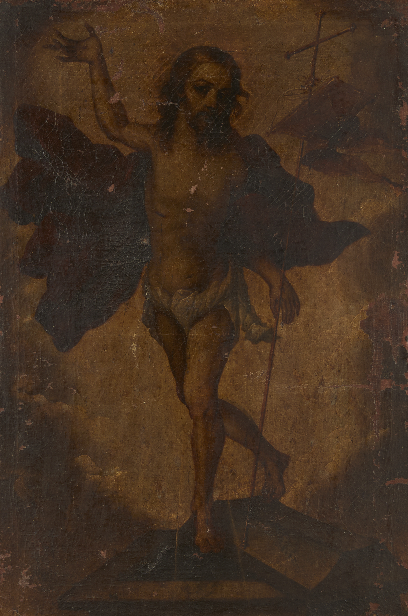 17th c. Portuguese Resurrection Painting