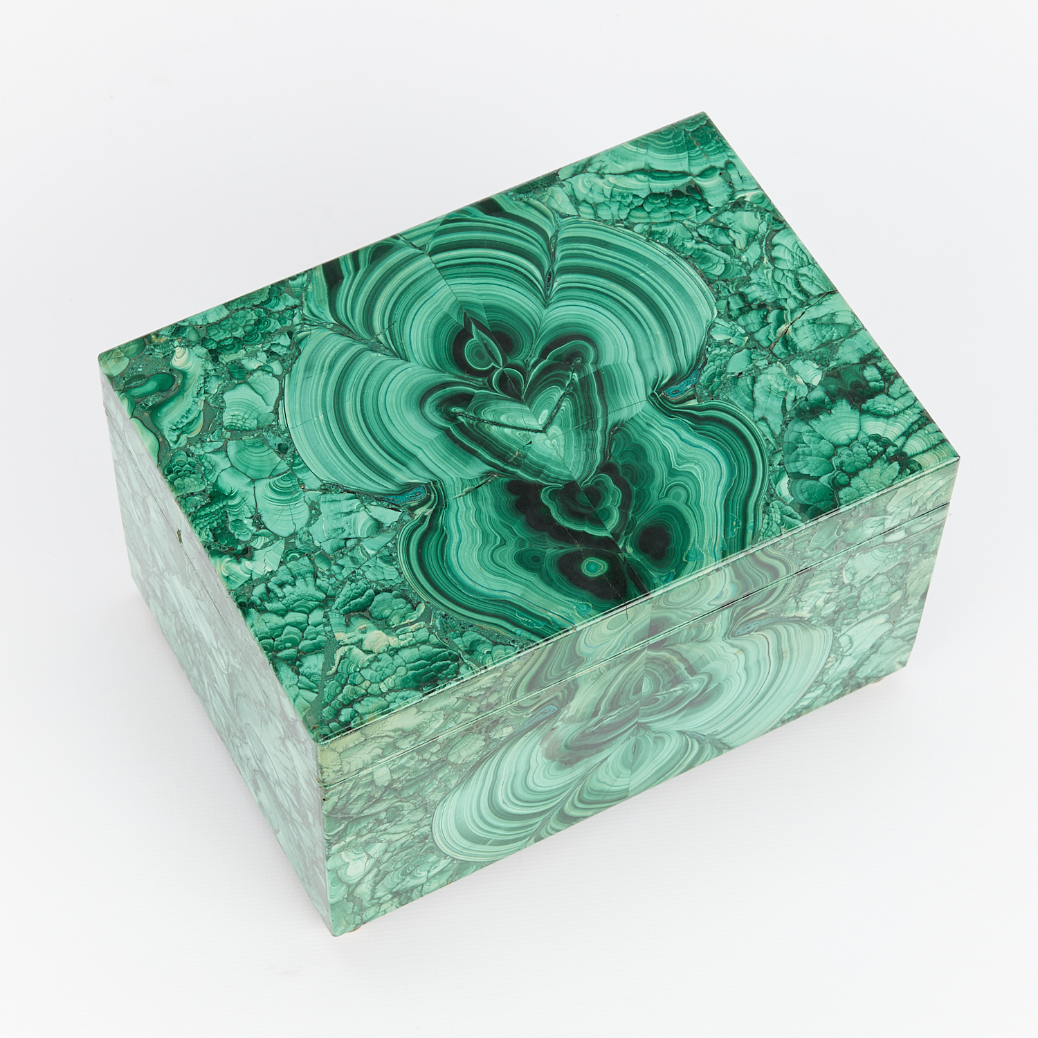 Russian Malachite and Gilt Metal Box - Image 9 of 12