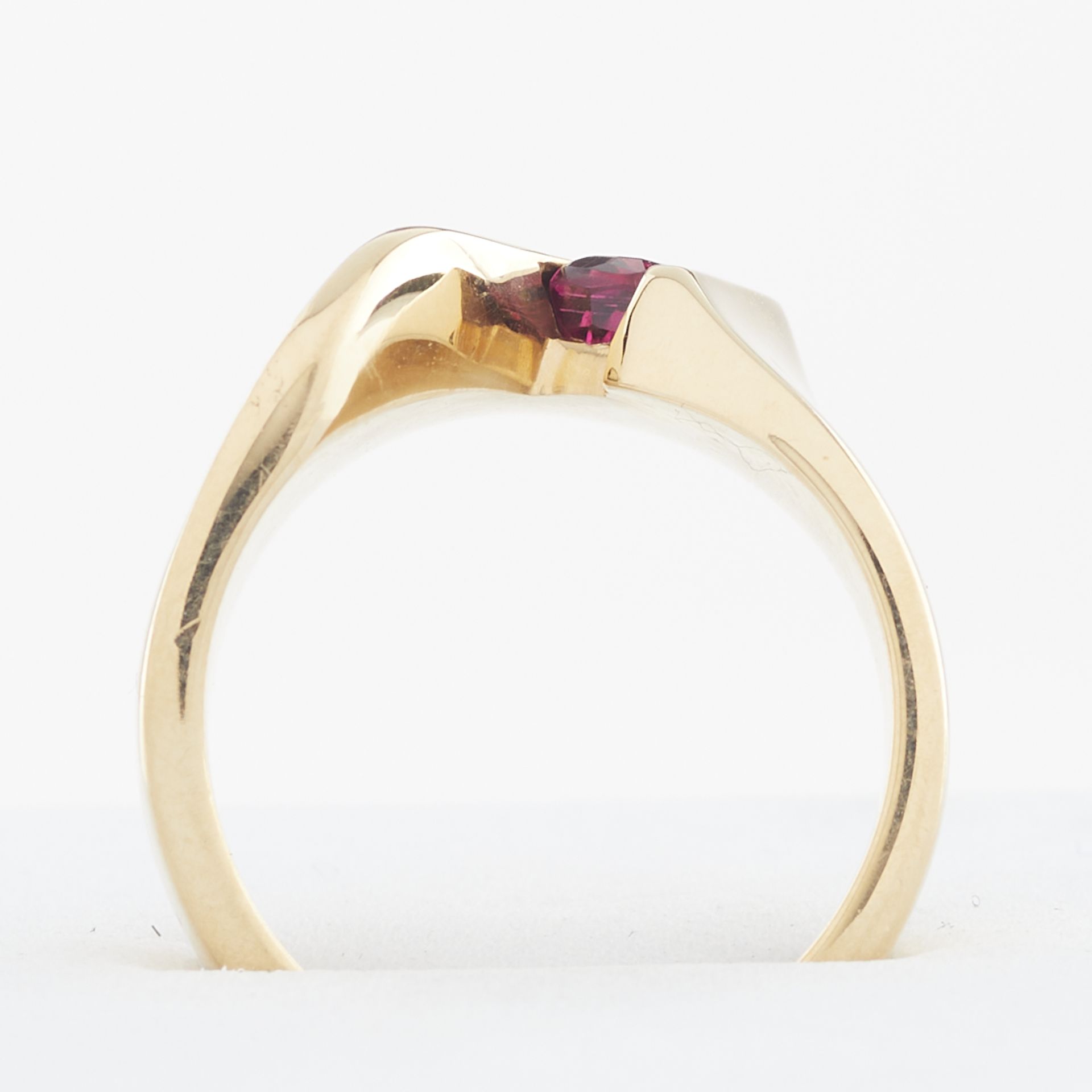 14k Yellow Gold Ring - Bild 9 aus 9