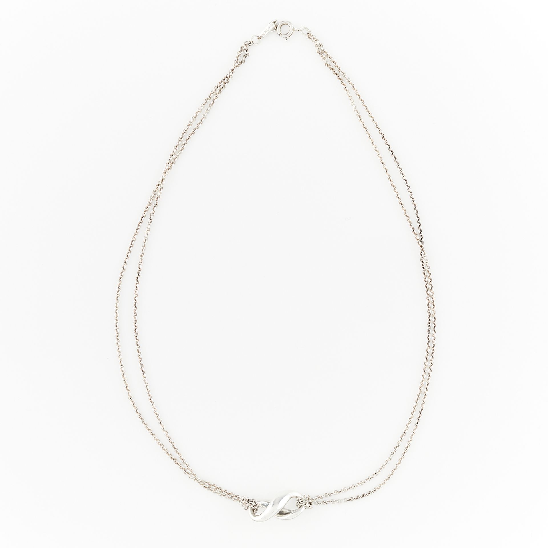 Tiffany & Co. Infinity Necklace - Image 4 of 8