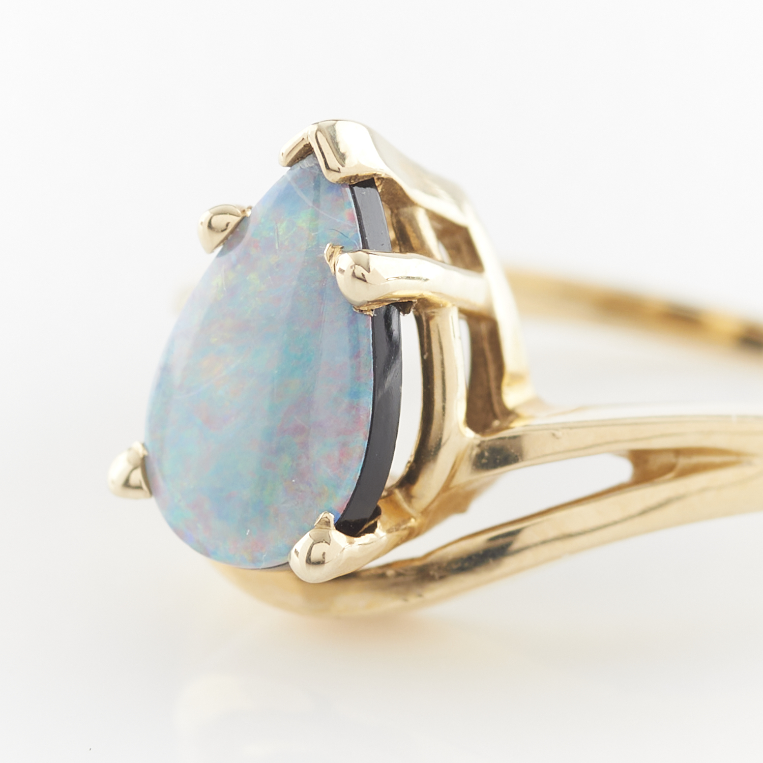 14k Yellow Gold Opal Ring - Image 3 of 11