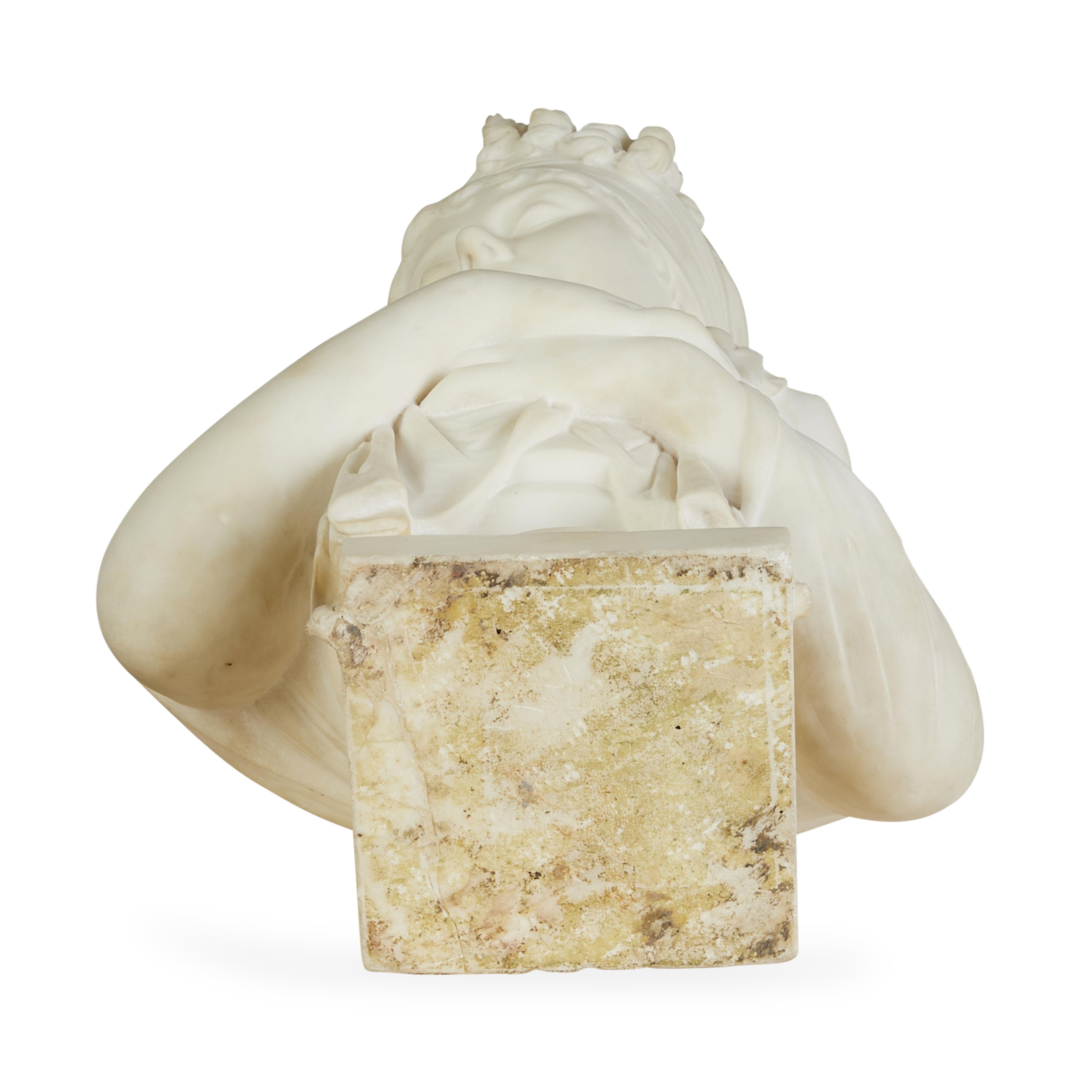 After Joseph Chinard "Madame Recamier" Marble Bust - Image 8 of 9